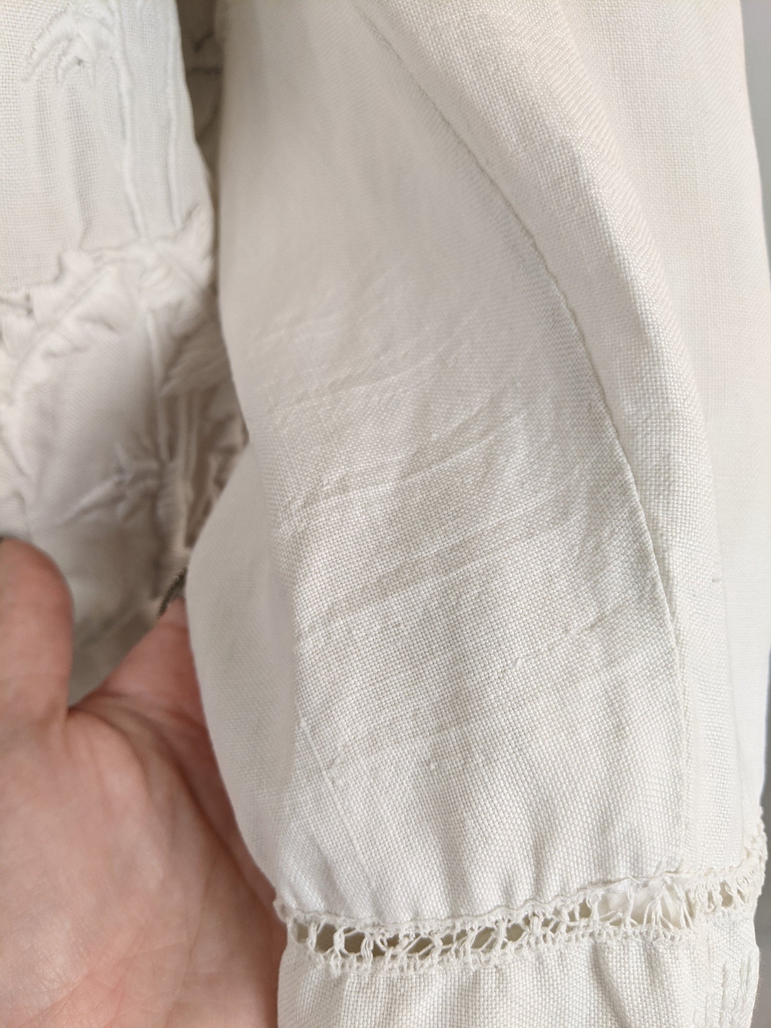 1900s Thistle Linen Dress