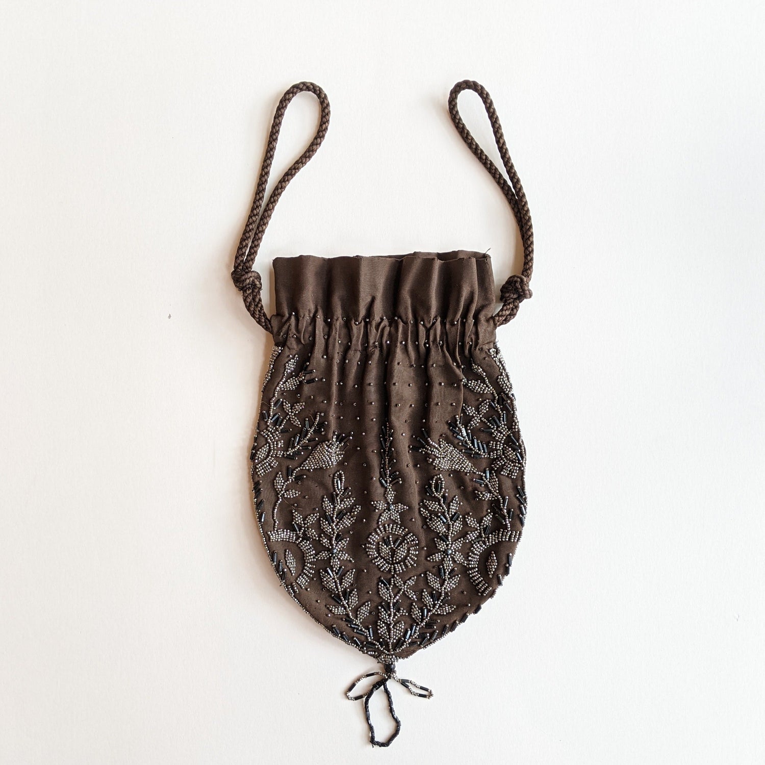 1910s-1920s Cut Steel Beaded Reticule