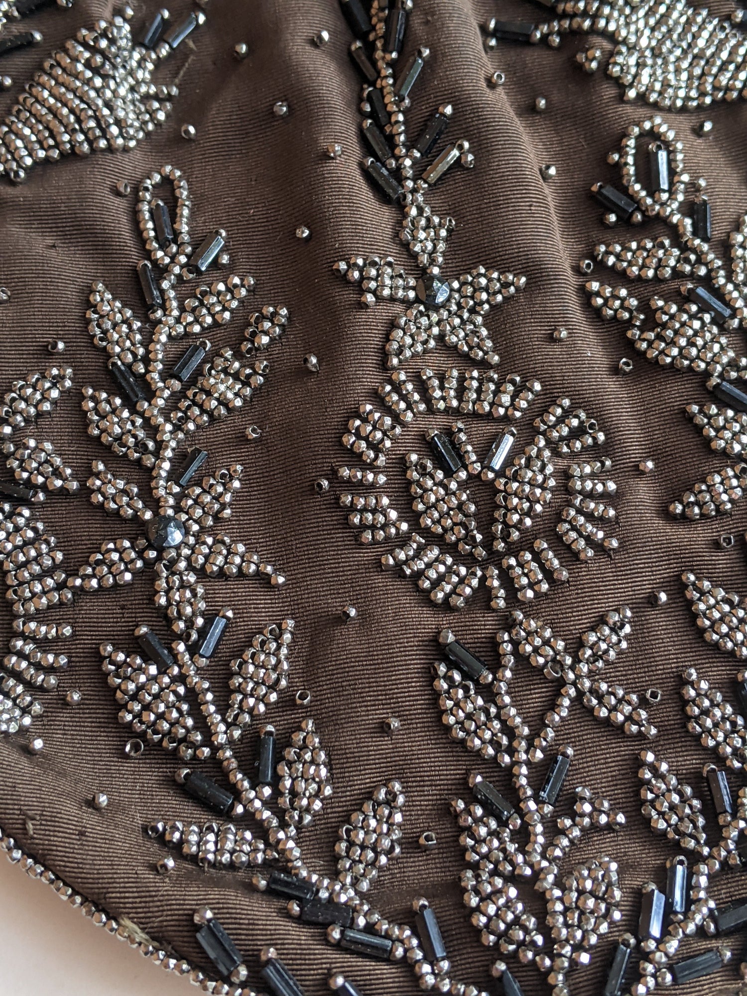 1910s-1920s Cut Steel Beaded Reticule