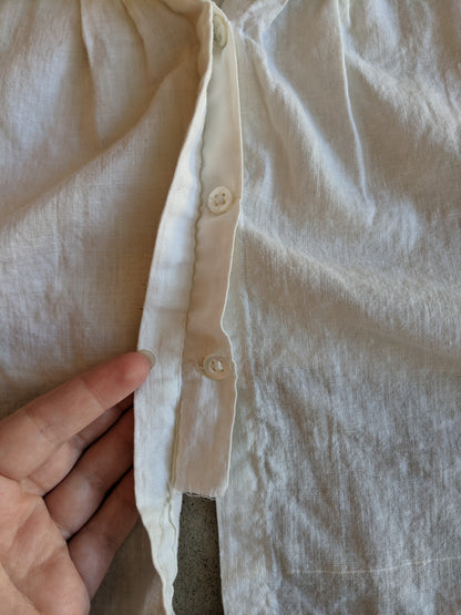 Late 1910s-Early 1920s Cotton Camisole / Corset Cover