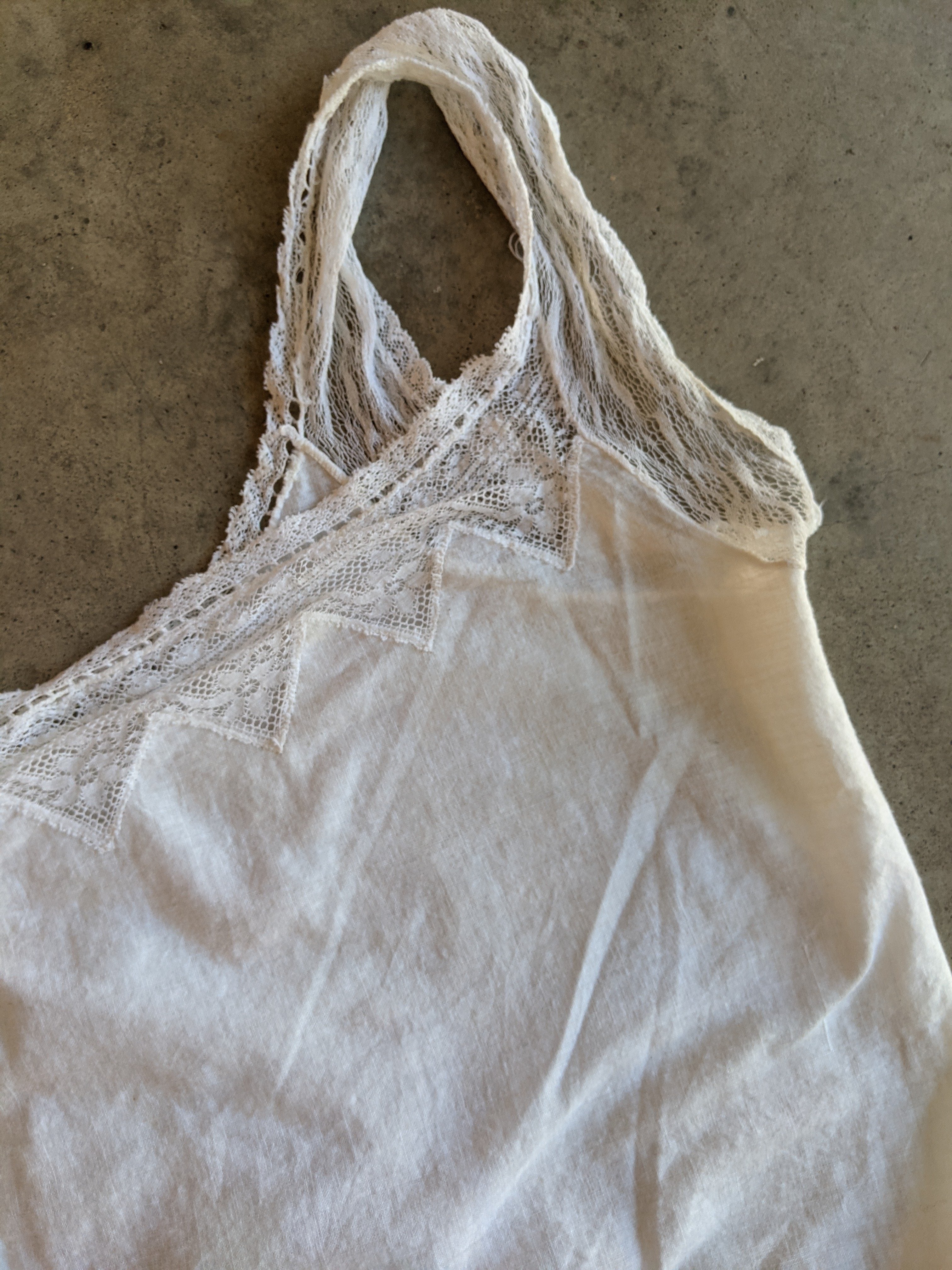 Late 1910s-Early 1920s Cotton Camisole