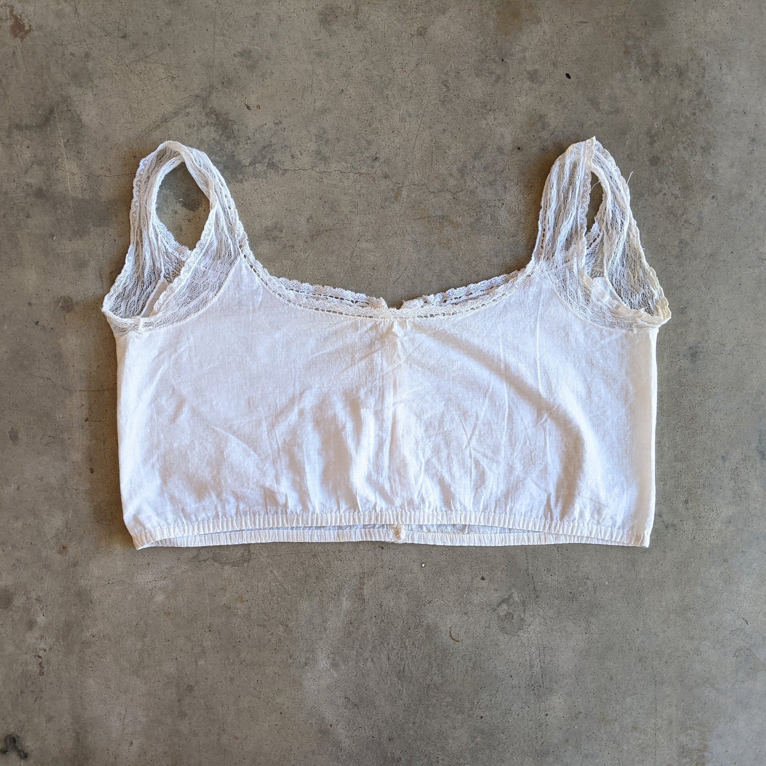 Late 1910s-Early 1920s Cotton Camisole