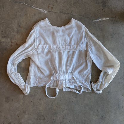 Late 1910s-Early 1920s Cotton Blouse