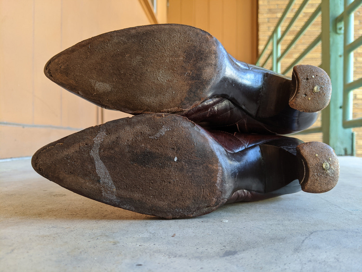 Late 1910s-Early 1920s Brown Boots | Approx Sz 7
