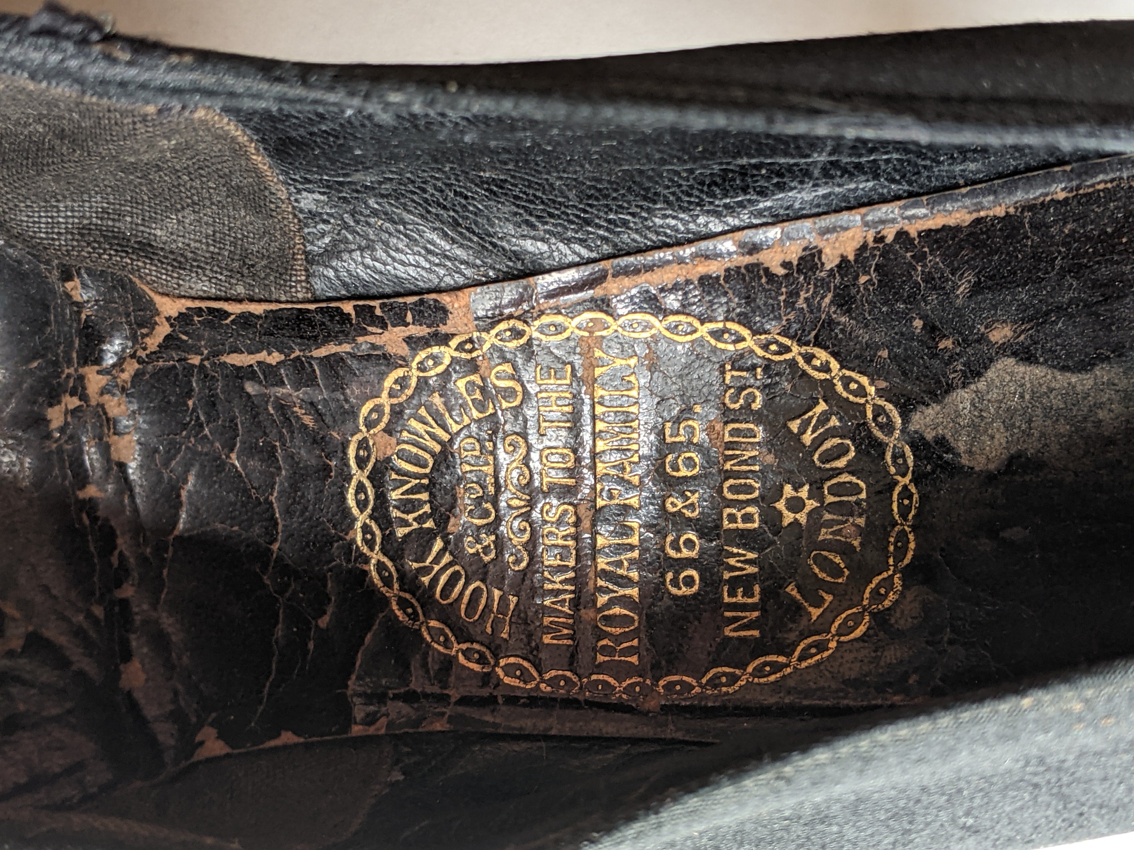 Hook, Knowles &amp; Co. Shoes C. 1910