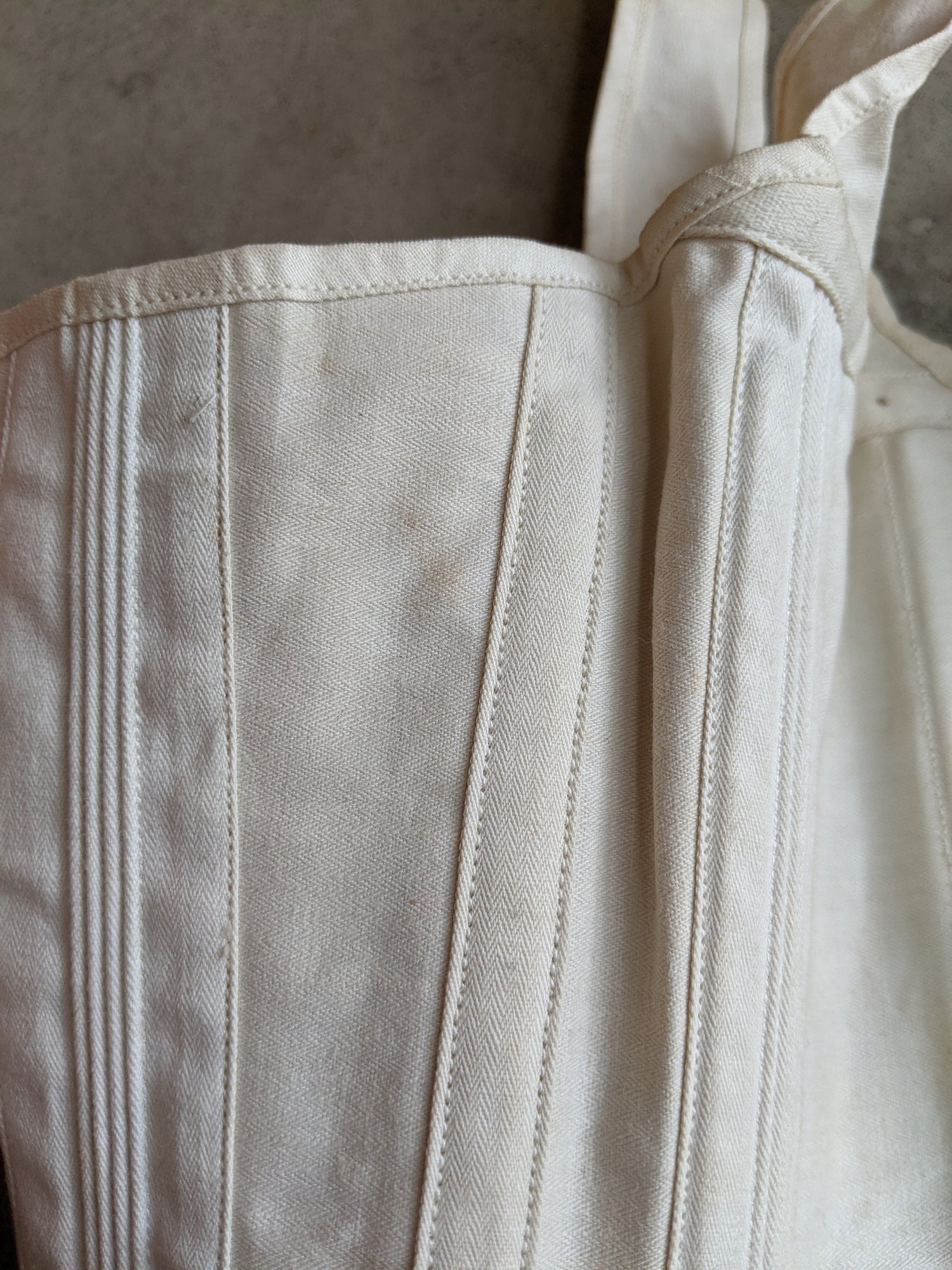 1910s Deadstock Ferris Corset | Sz 28