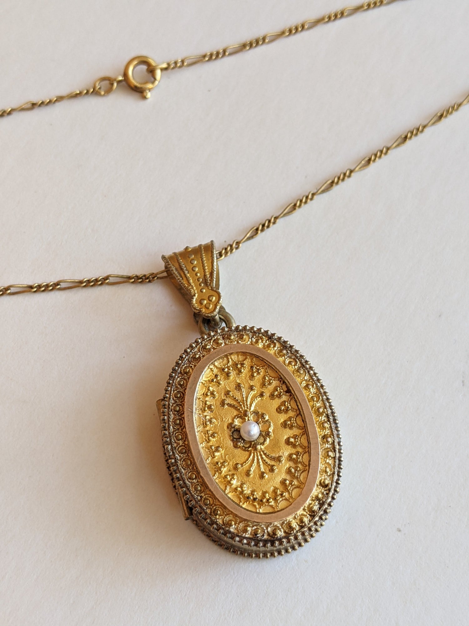 19th C. Etruscan Revival Locket