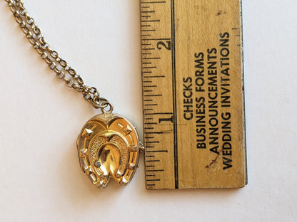 19th C. Horseshoe Locket