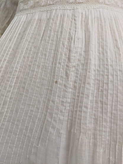 1900s Lingerie Dress | 23" Waist