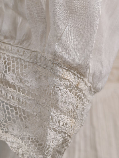 1900s Lingerie Dress | 23" Waist