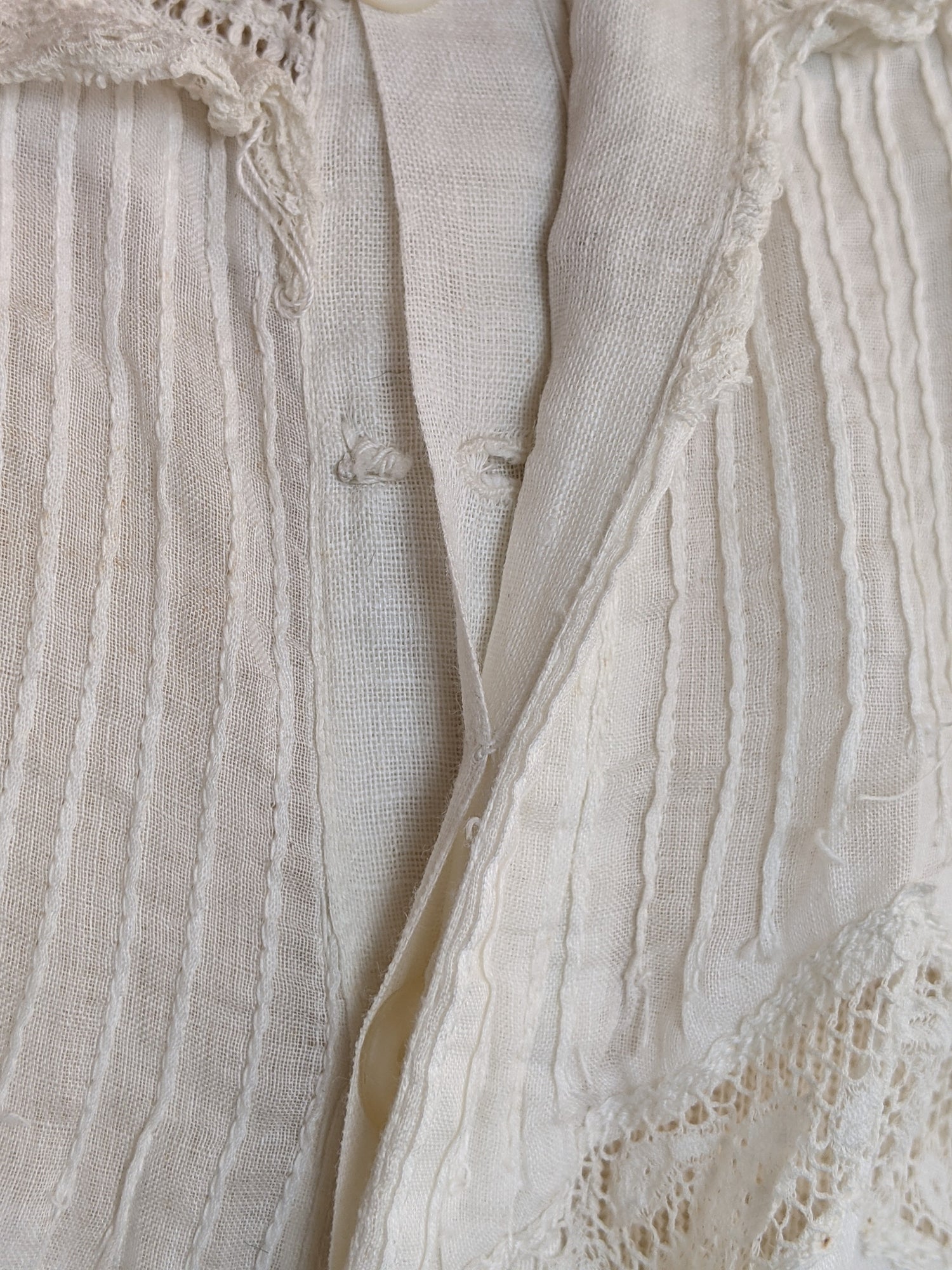1900s Lingerie Dress | 23" Waist