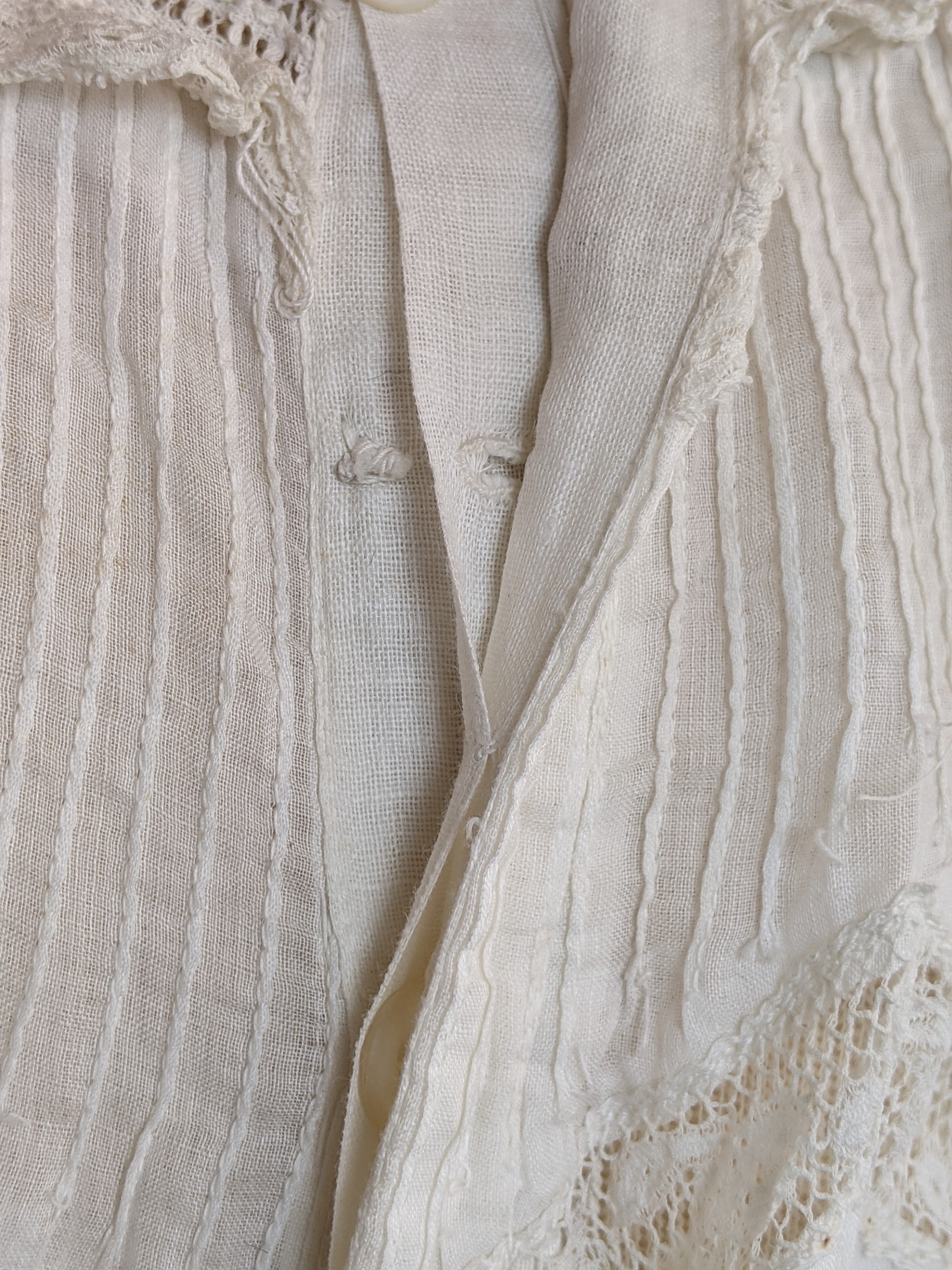 1900s Lingerie Dress | 23" Waist