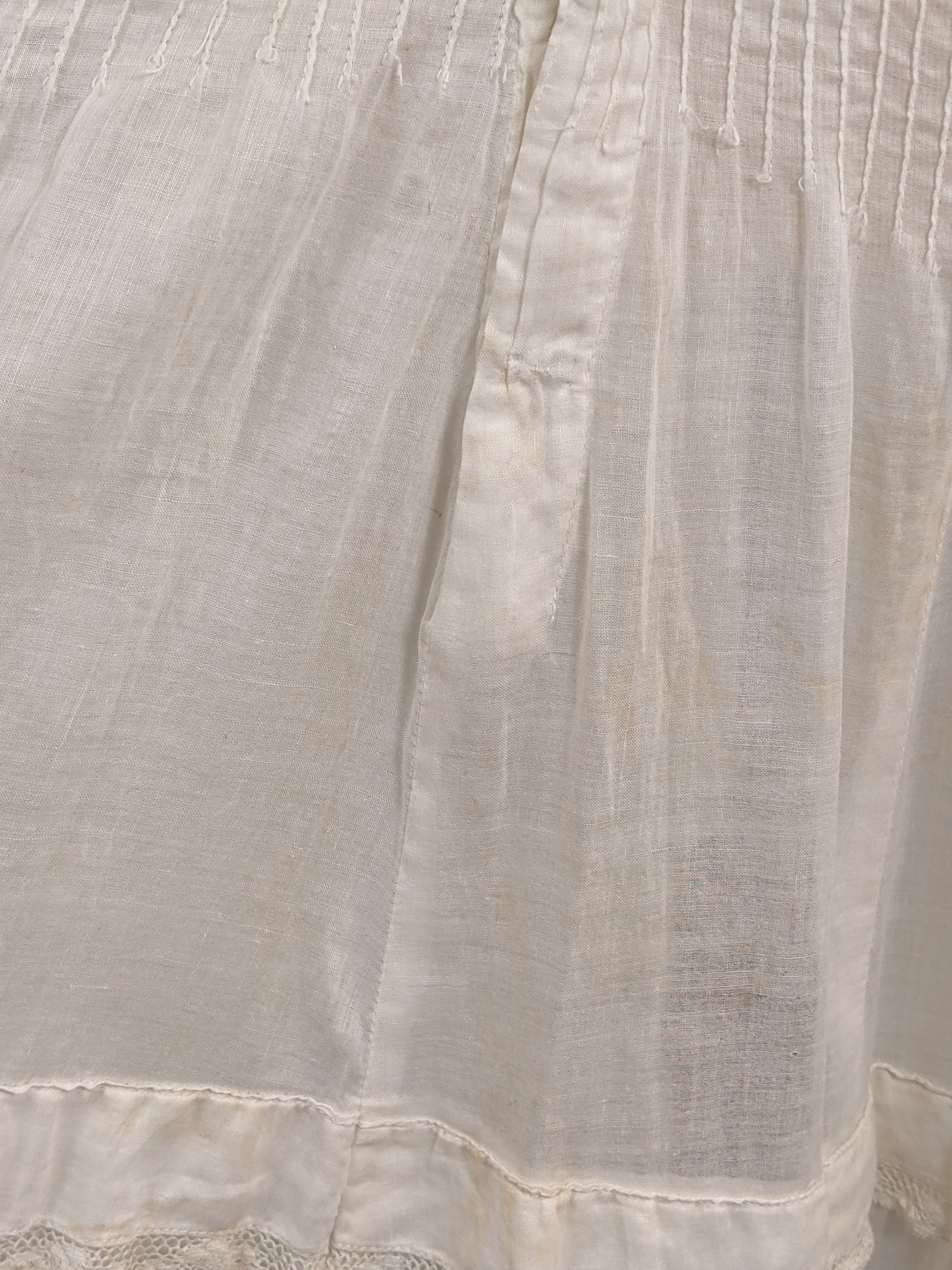 1900s Lingerie Dress | 23" Waist