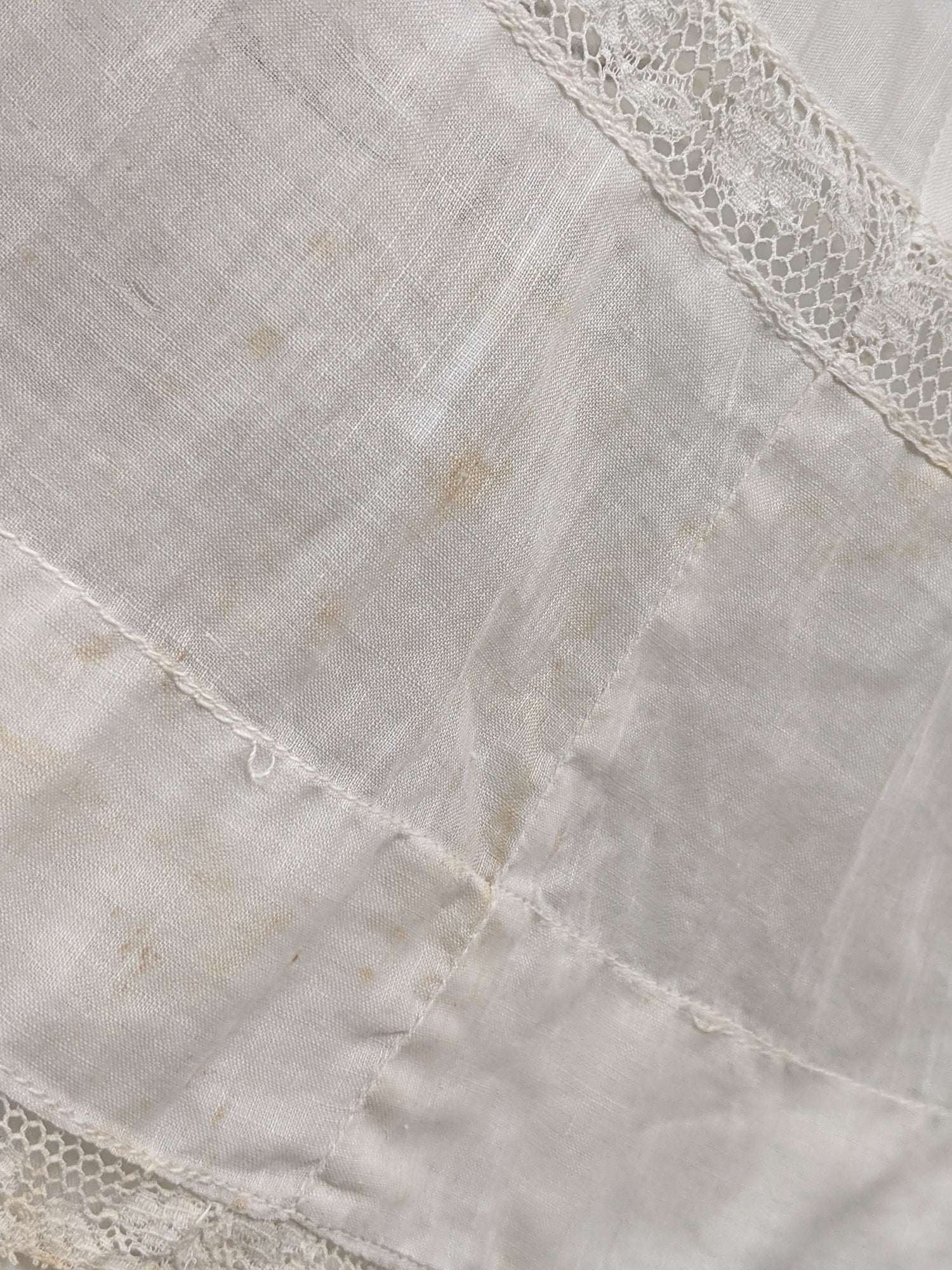 1900s Lingerie Dress | 23" Waist
