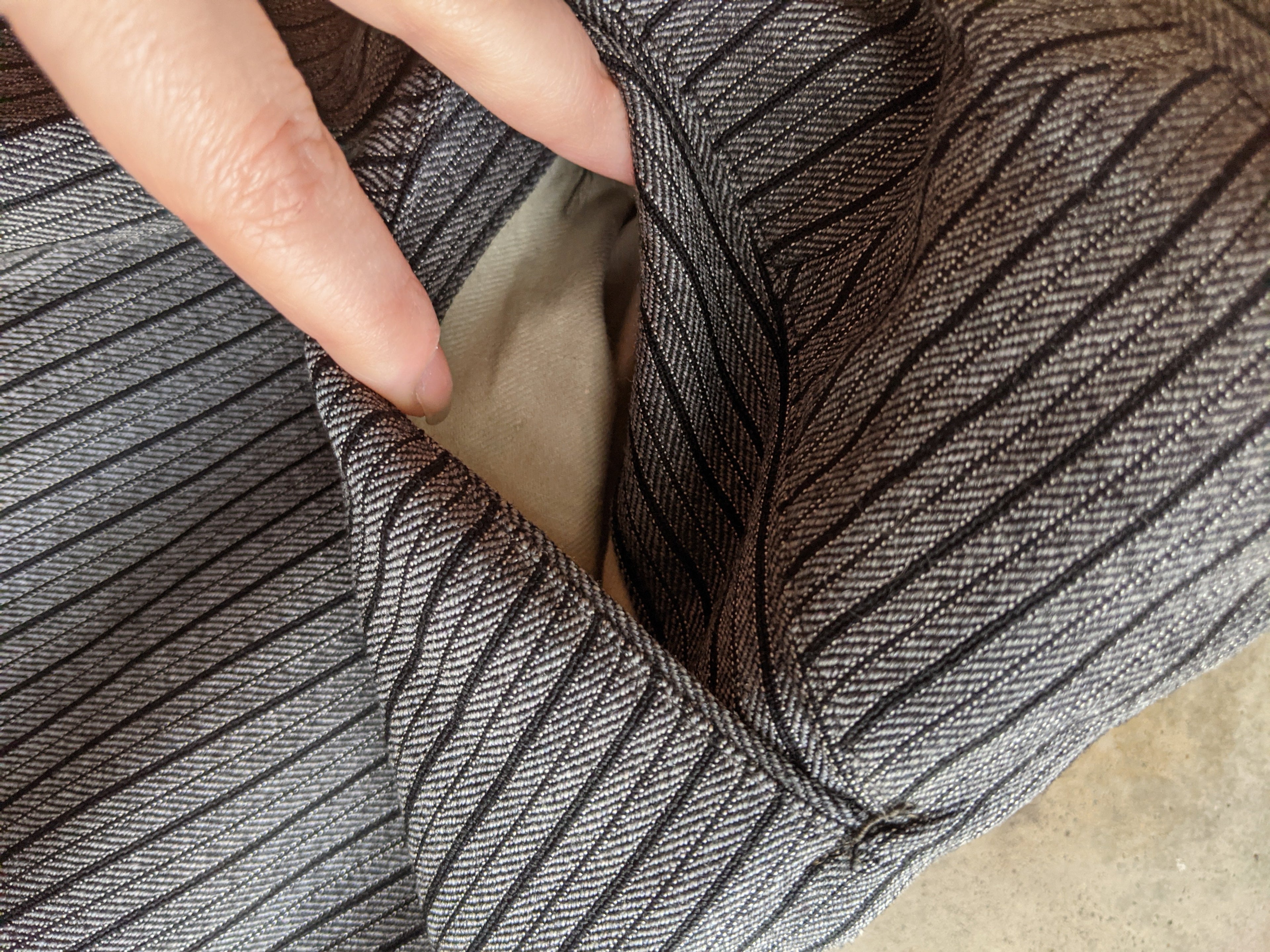 RESERVED | 2 Pair 1920s-1930s Striped Wool Trousers