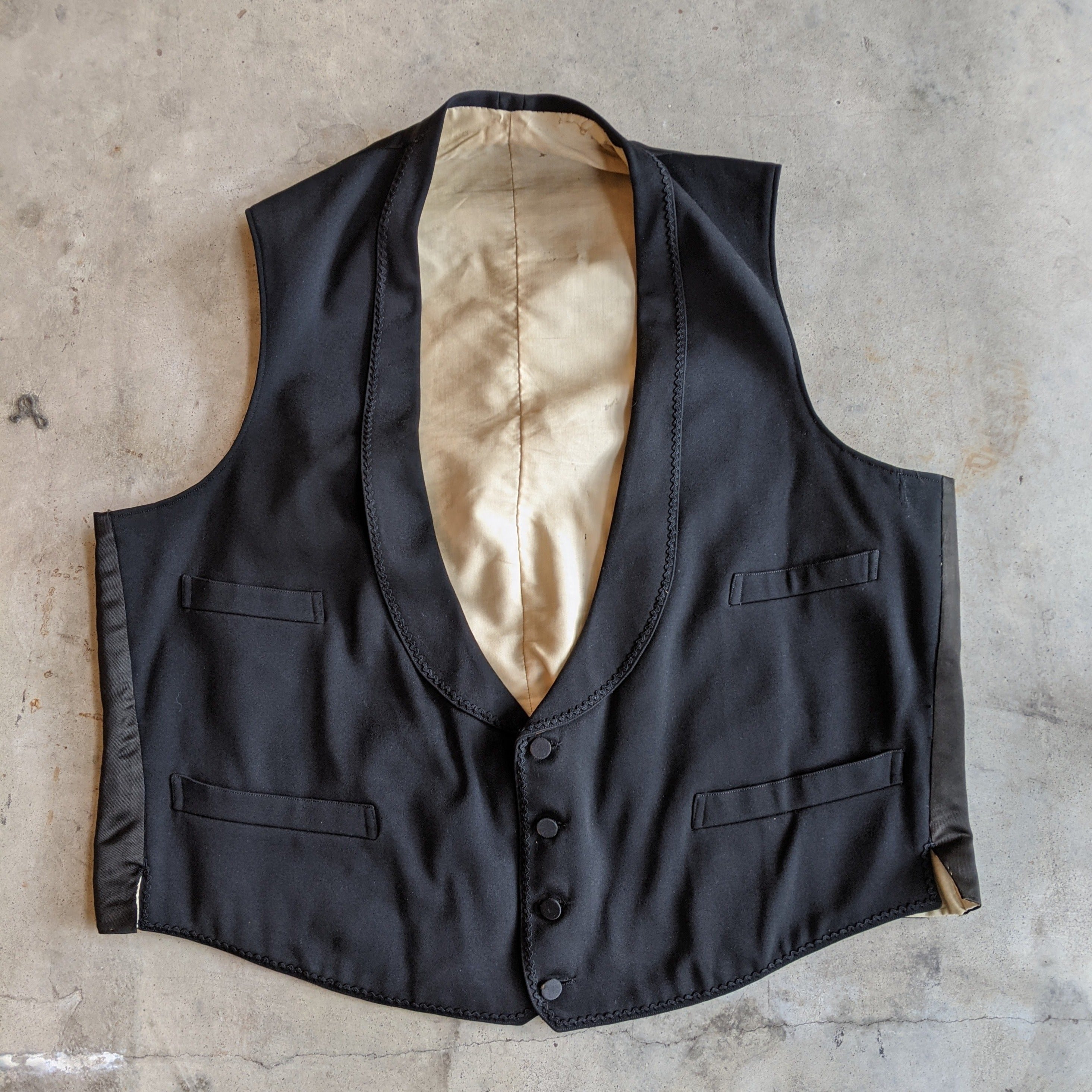 1890s-1900s Waistcoat | 48" Chest