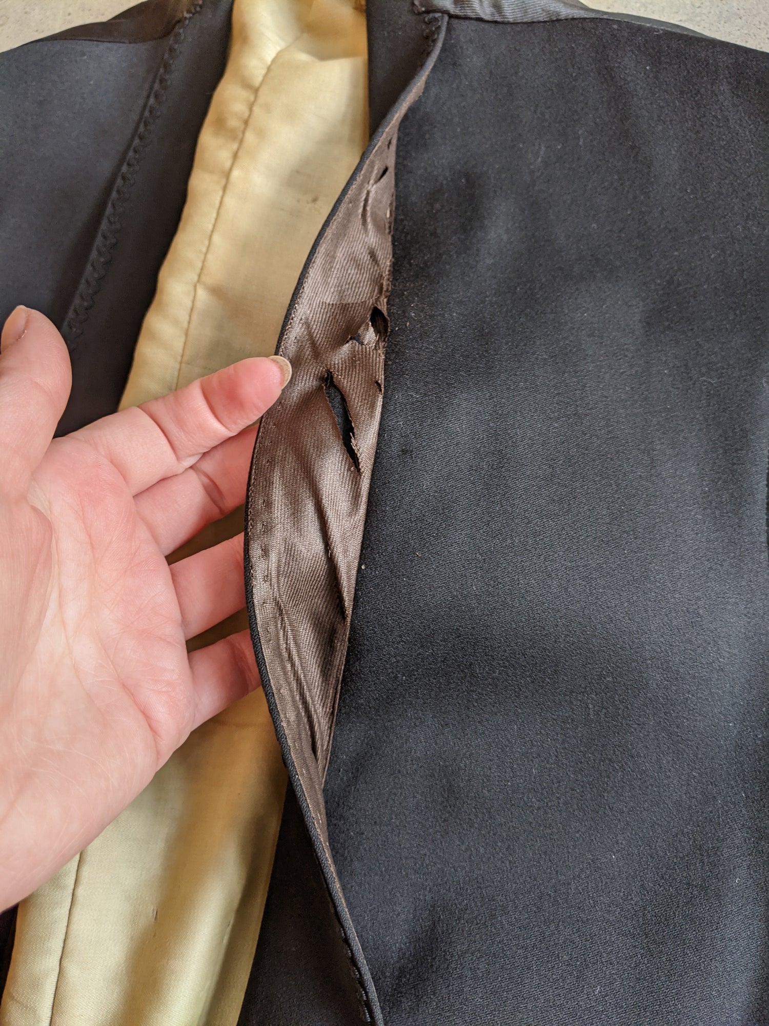 1890s-1900s Waistcoat | 48" Chest