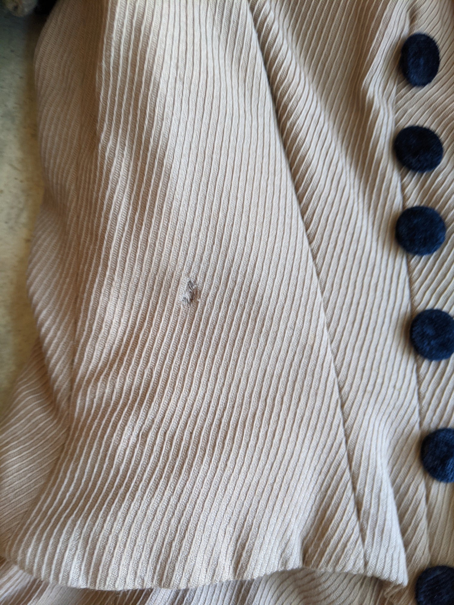 1890s Dusty Rose Dress