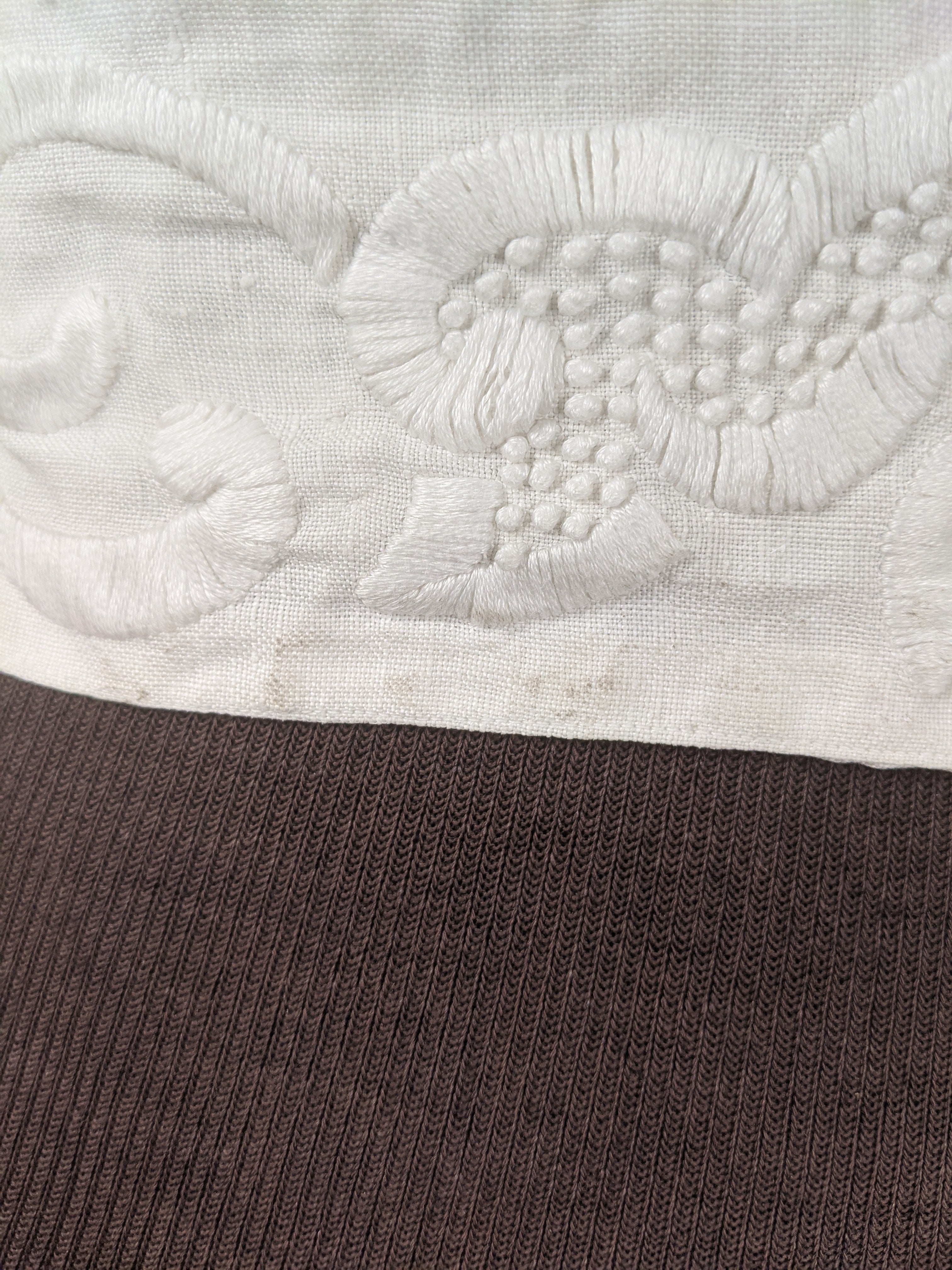 1900s-1910 White Linen Blouse