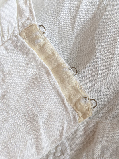 1900s-1910 White Linen Blouse