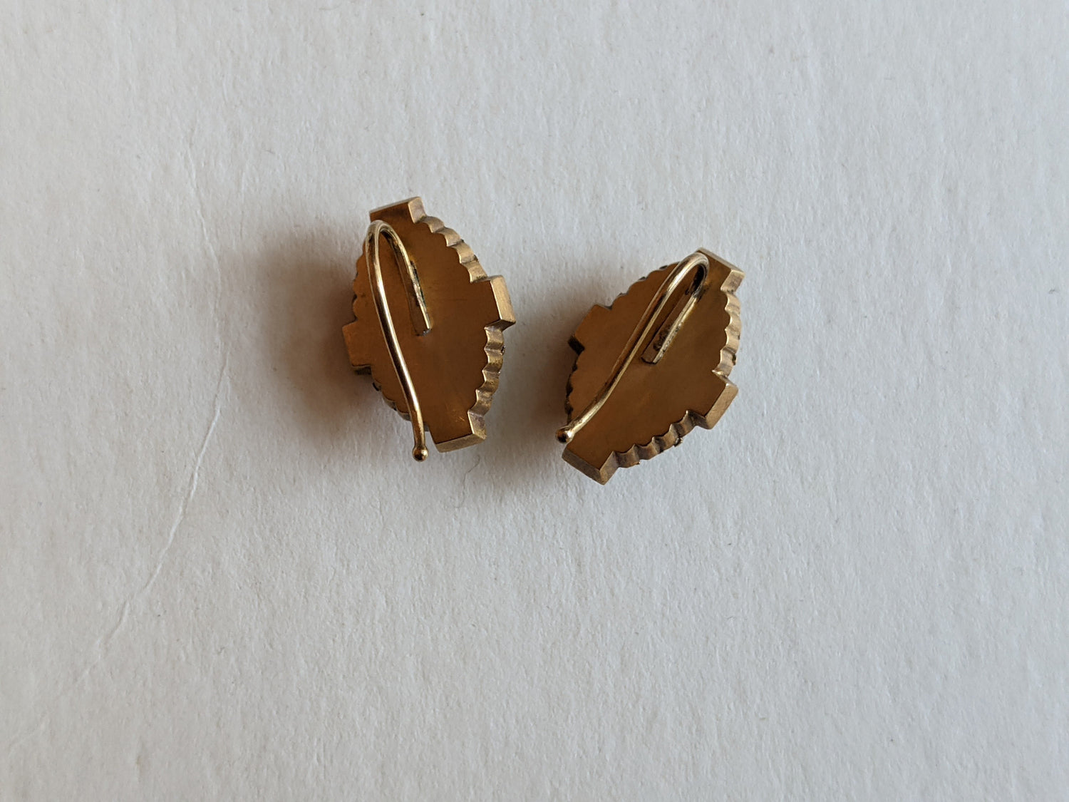 1870s-1880s 14k Gold Demi Parure