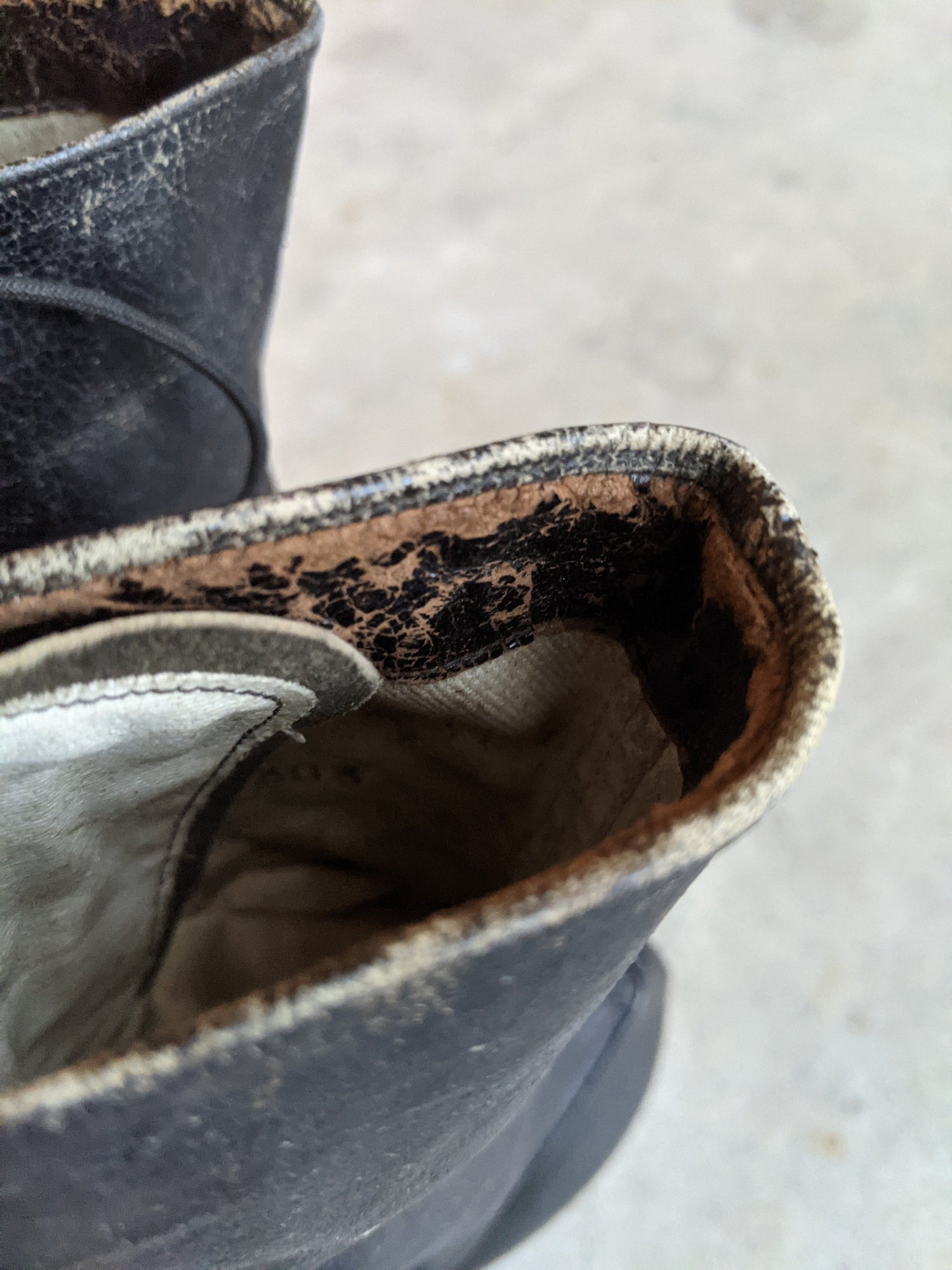 1910s Black Lace Up Boots | Approx Sz 8