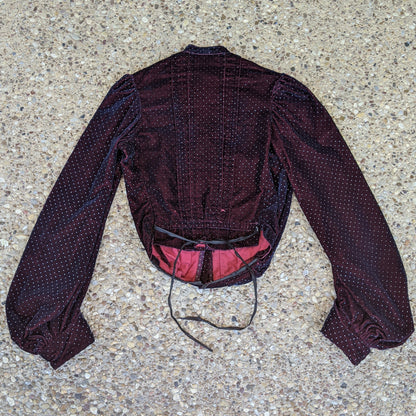 1902-1903 Velveteen Bodice
