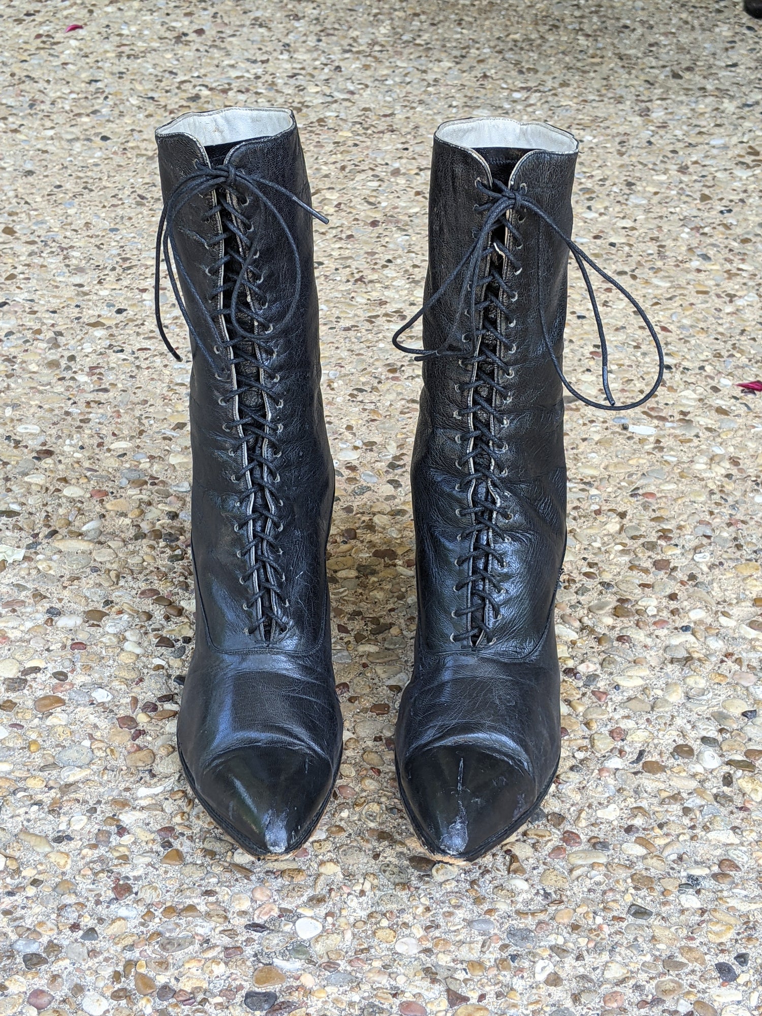 1910s-1920s Lace Up Boots | Sz 39