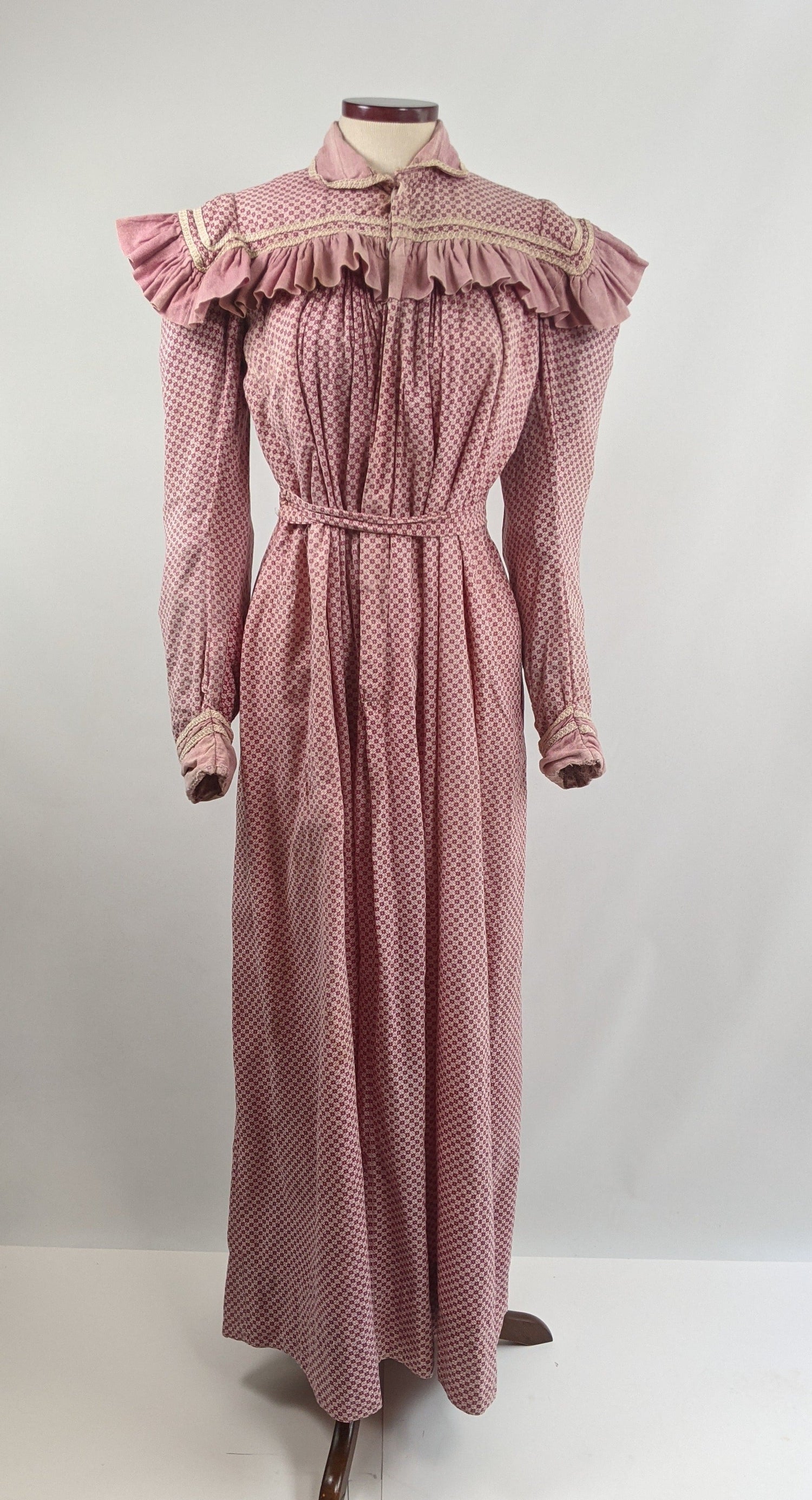 Turn of the Century Wrapper Dress