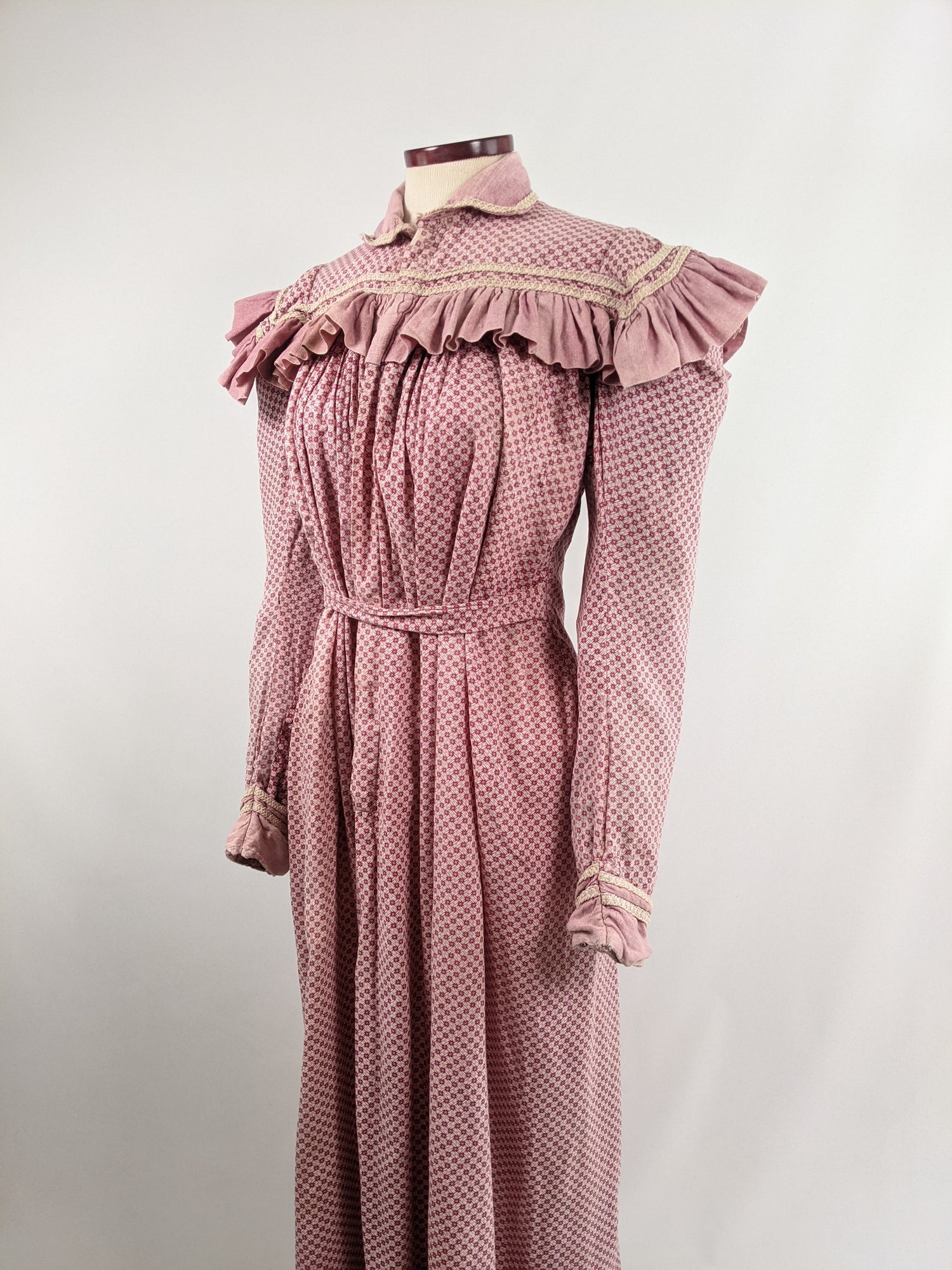 Turn of the Century Wrapper Dress
