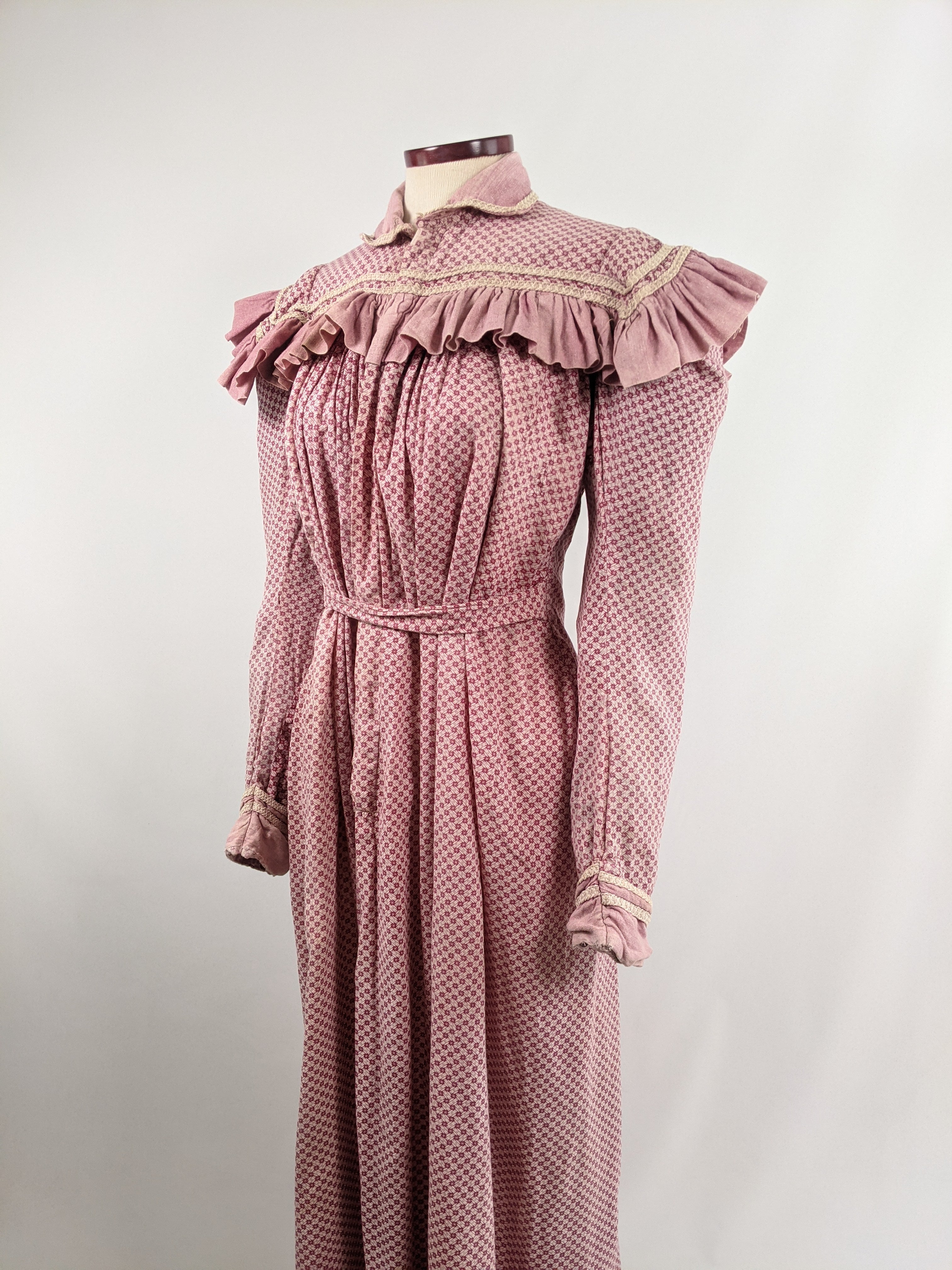 Turn of the Century Wrapper Dress