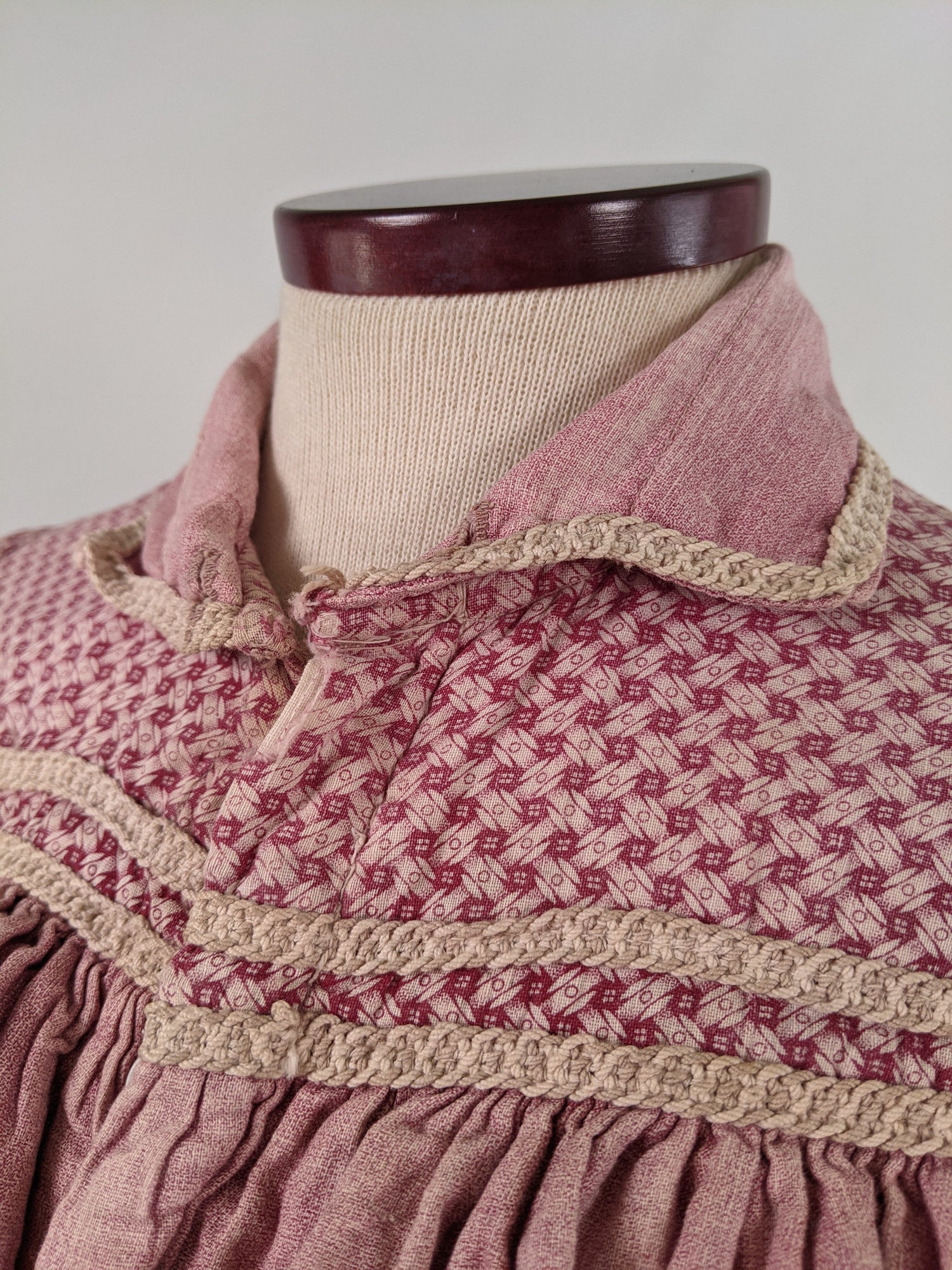 Turn of the Century Wrapper Dress