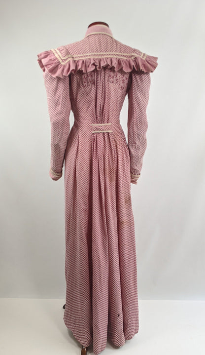 Turn of the Century Wrapper Dress
