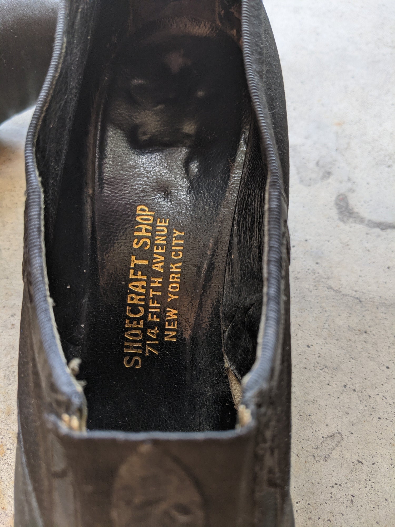 1920s Black Silk Slip On Heels