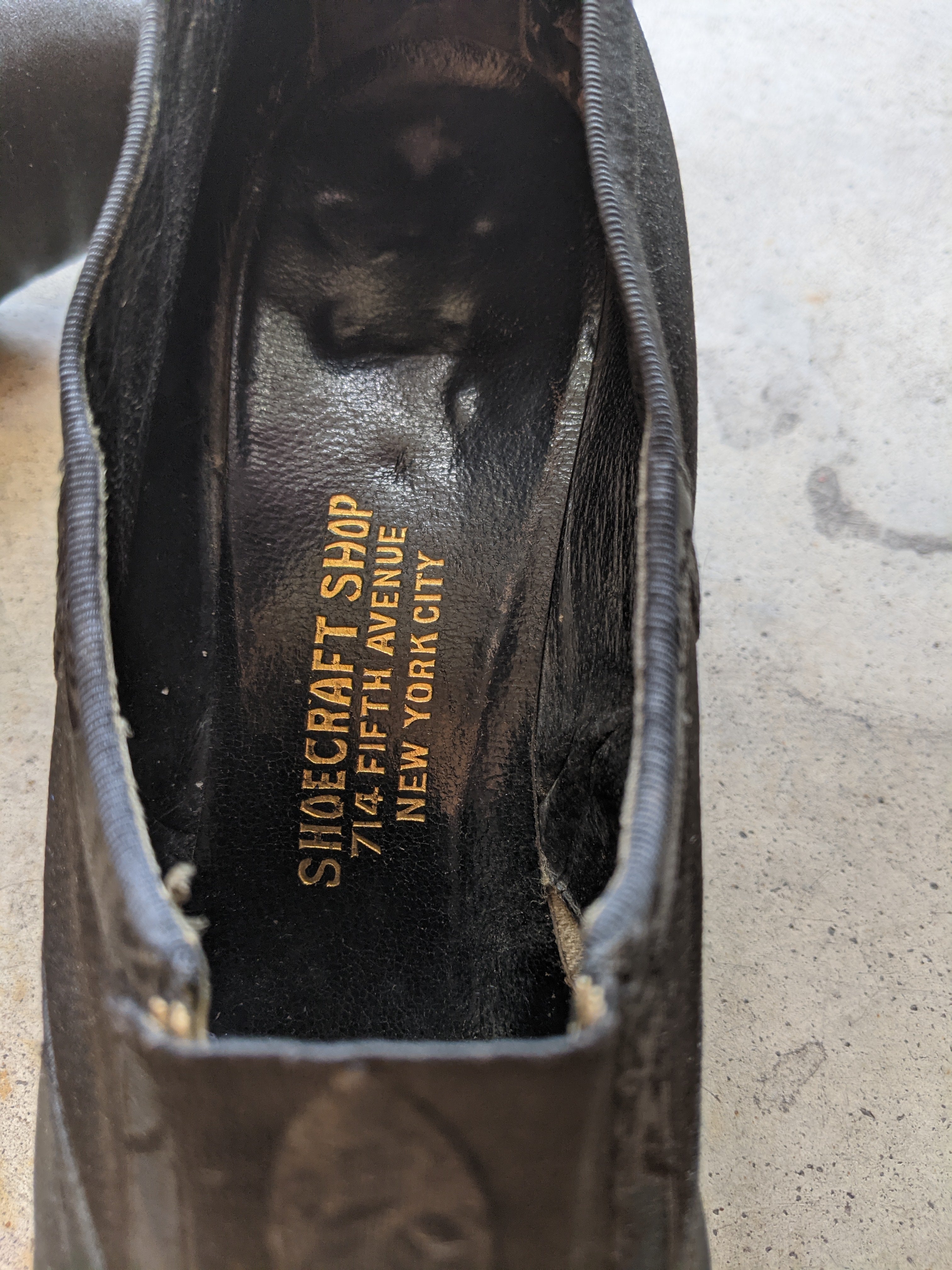 1920s Black Silk Slip On Heels
