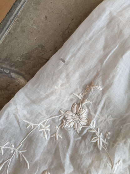 1910s Embroidered Lawn Dress