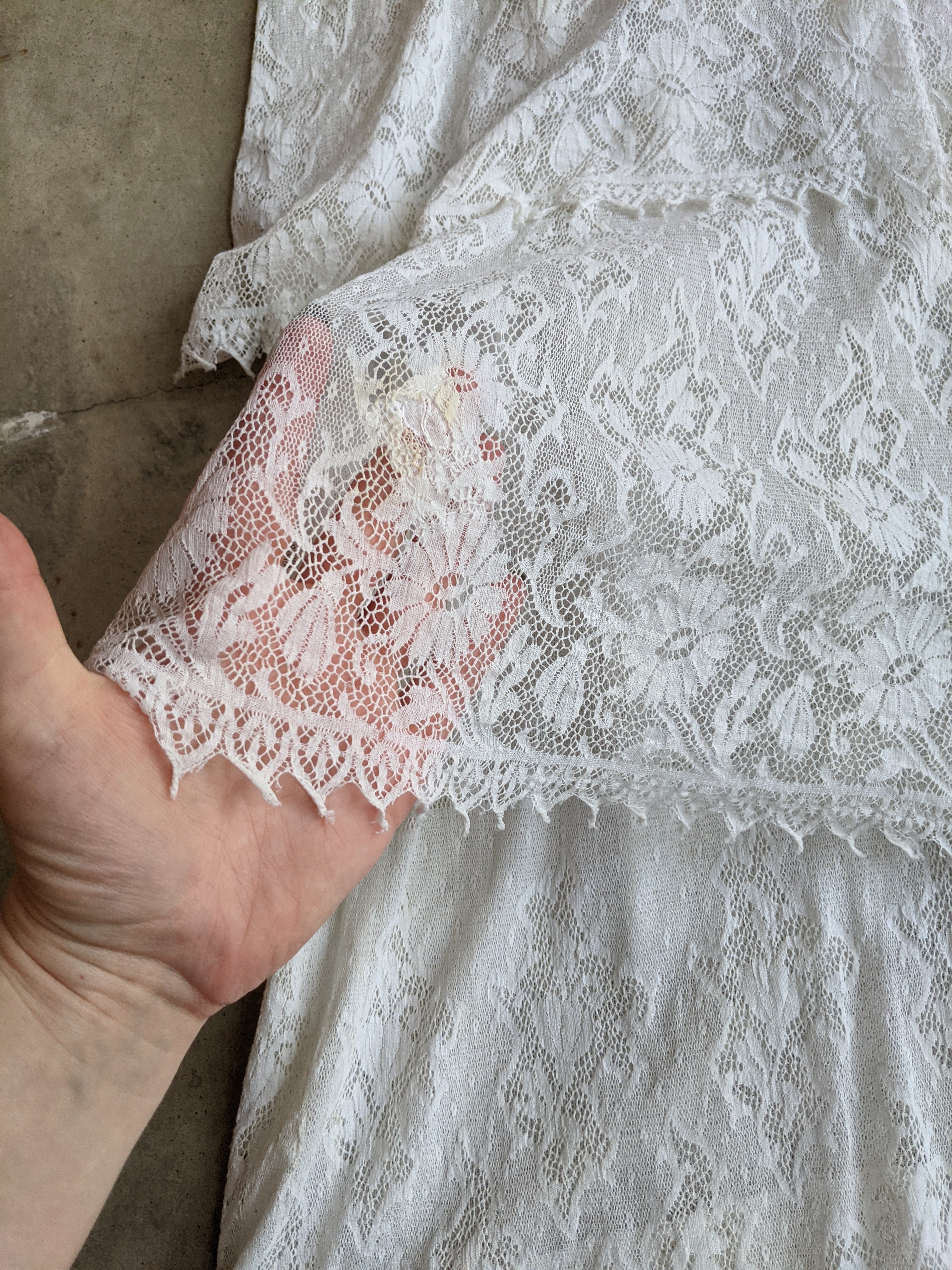 1910s Lace Dress