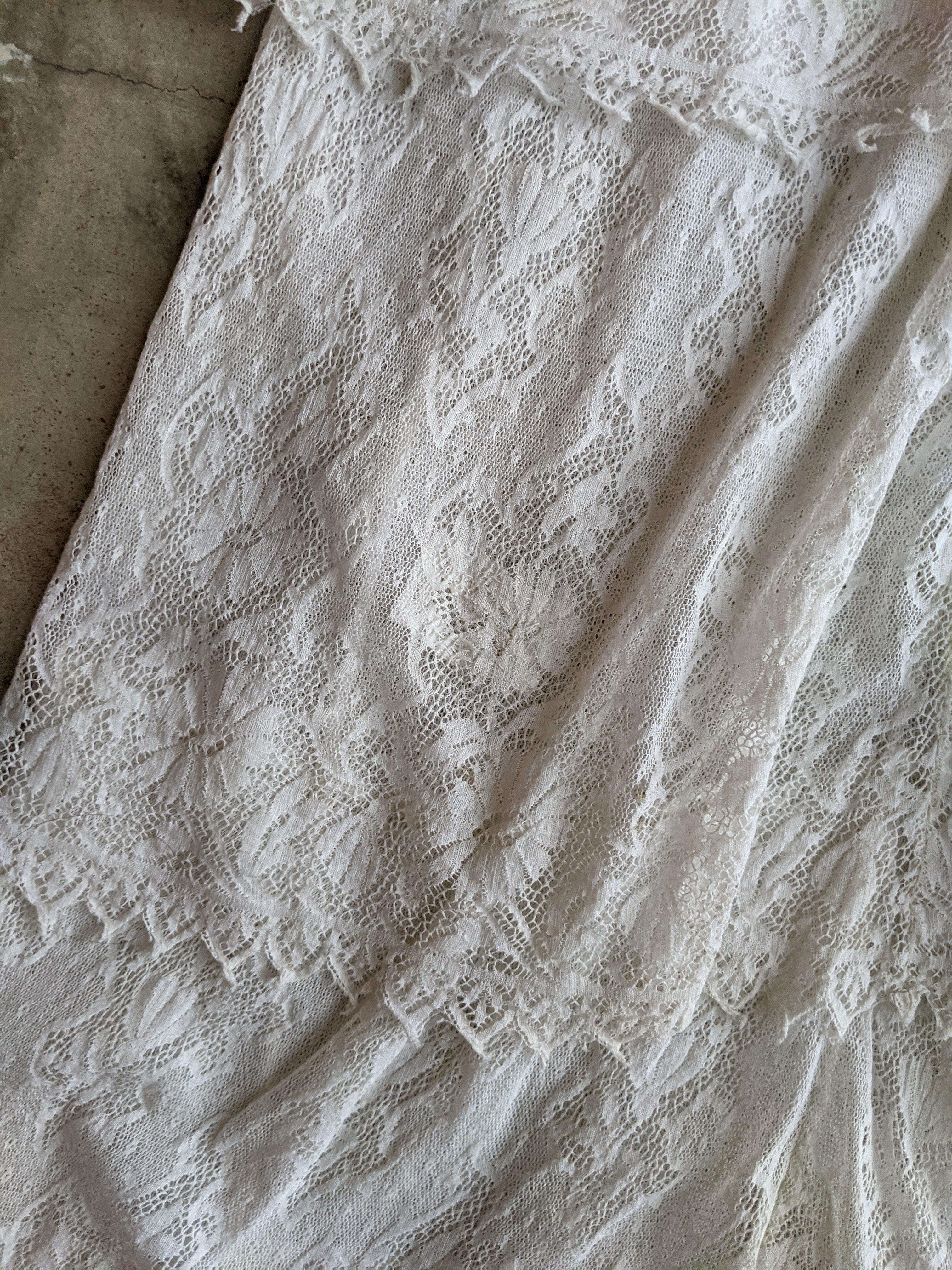 1910s Lace Dress