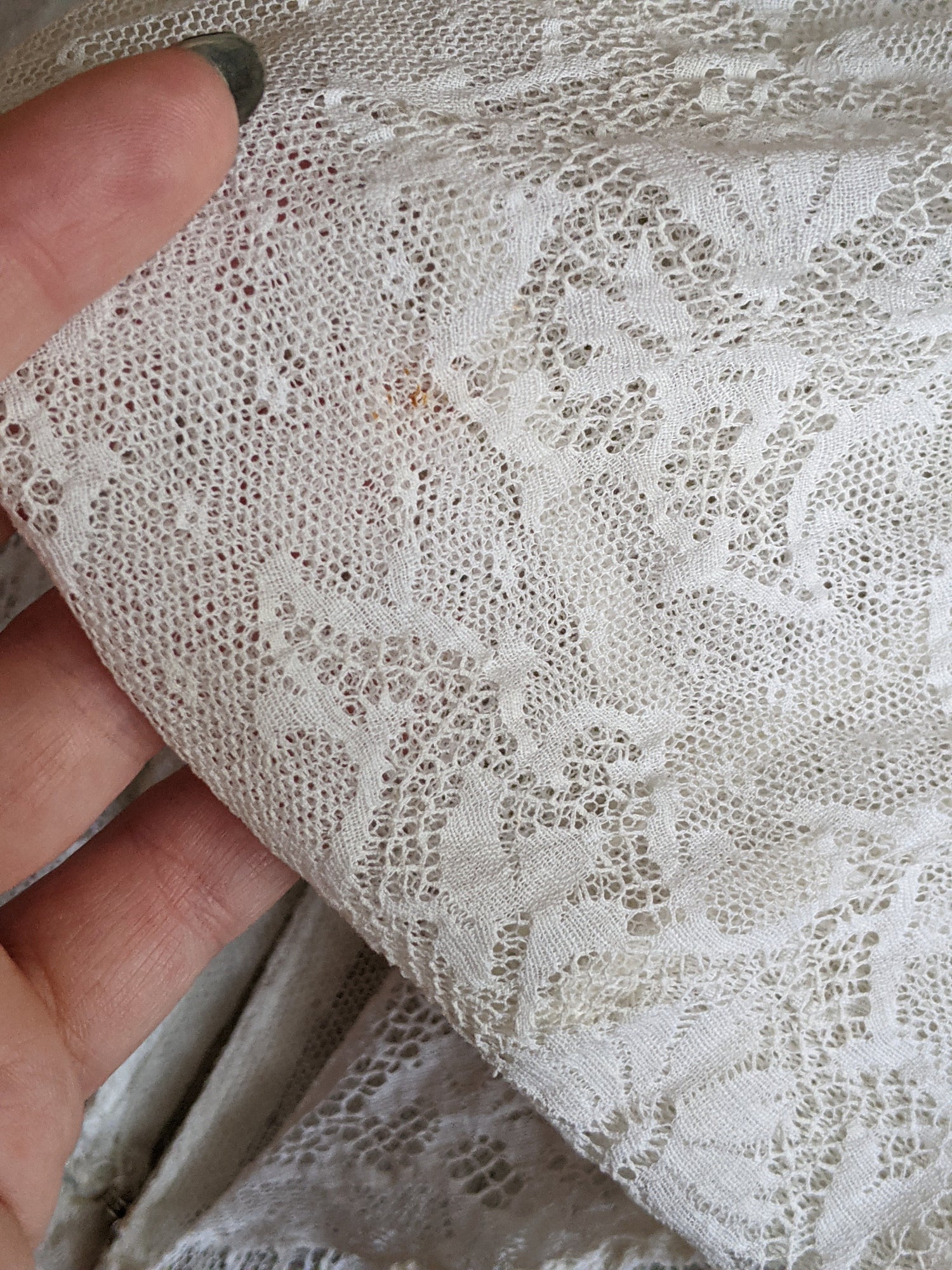 1910s Lace Dress