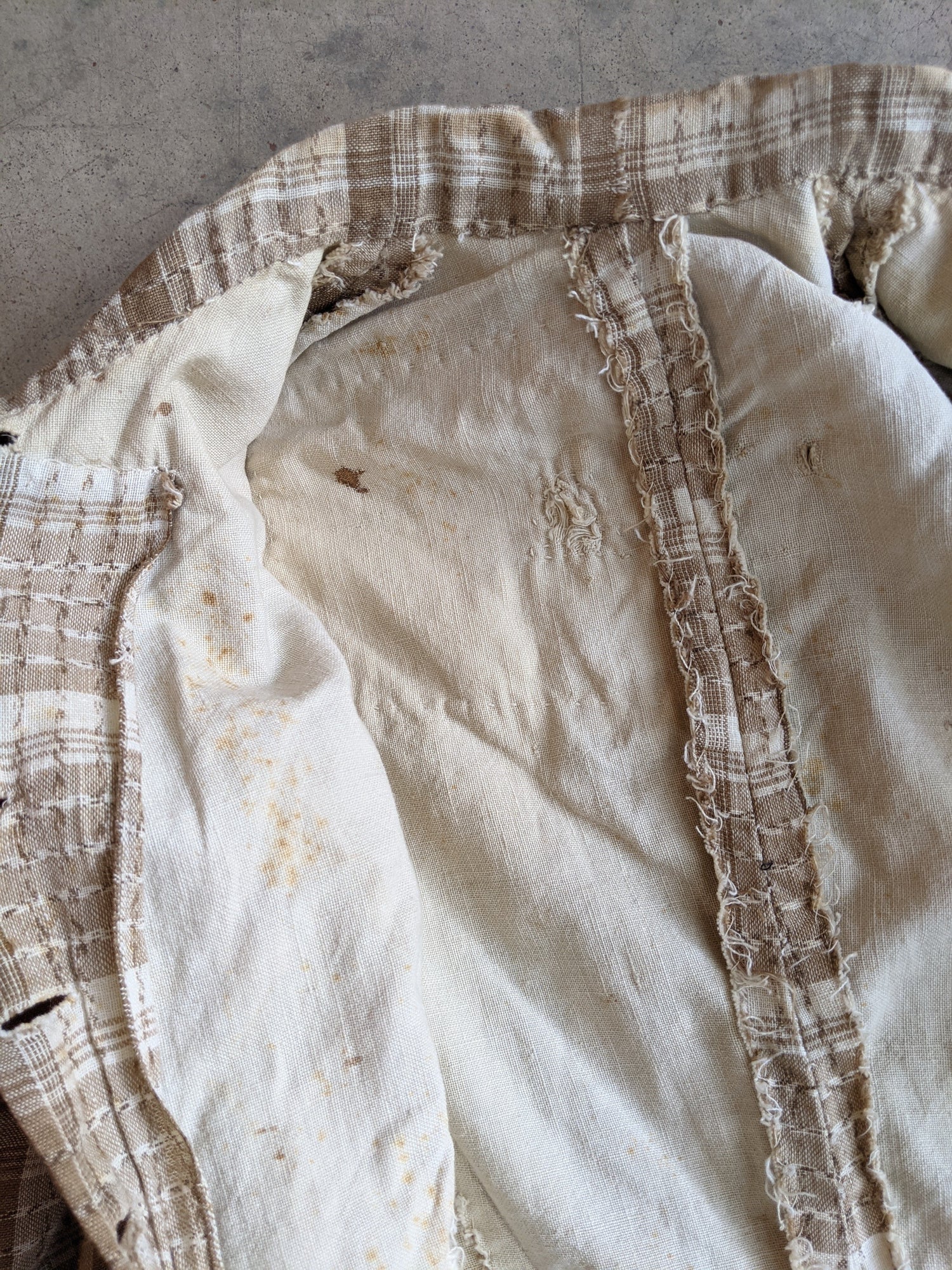 Antique Cotton Prairie Dress