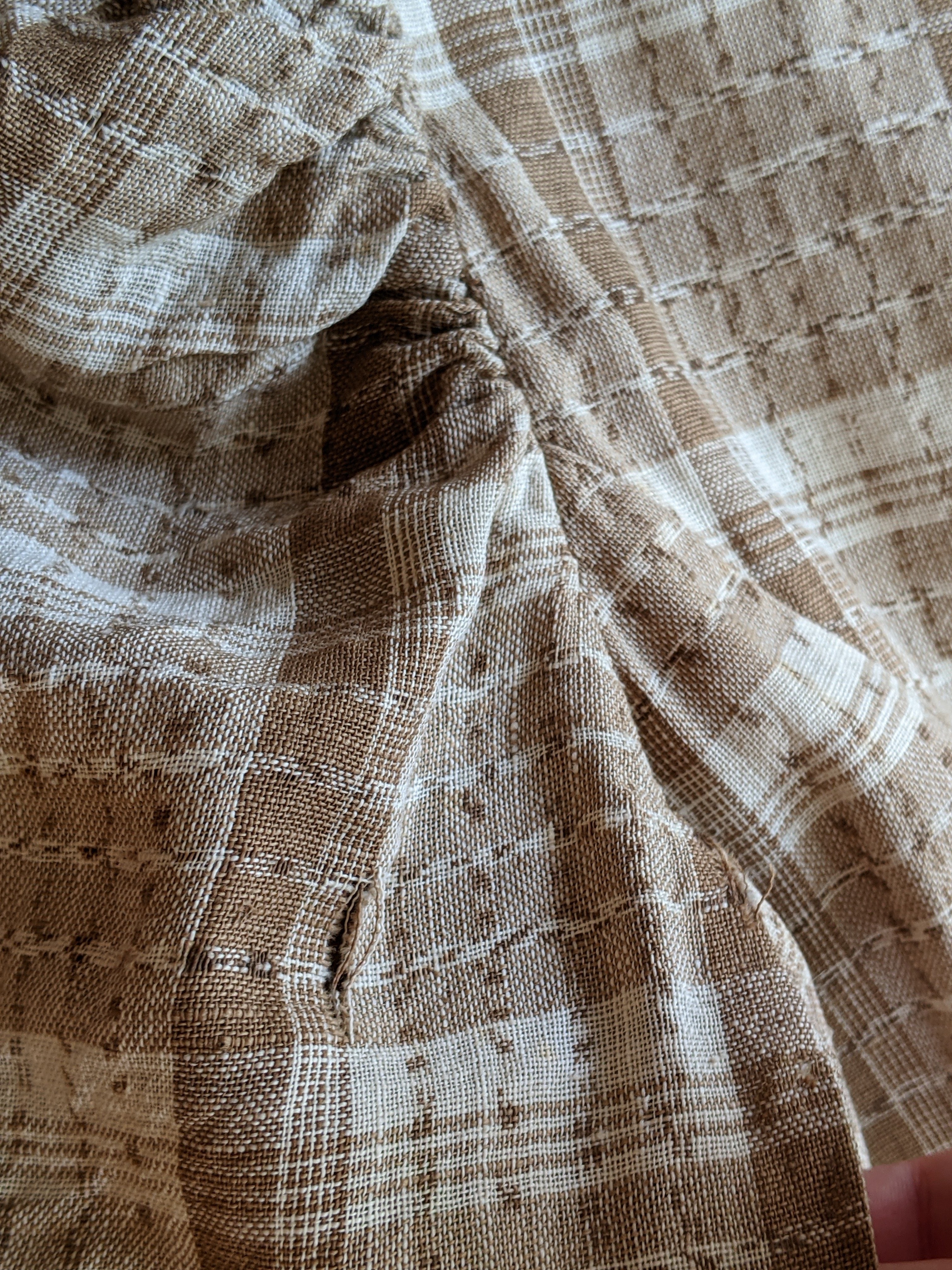 Antique Cotton Prairie Dress