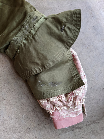 1900s Green + Pink Bodice | Study + Display