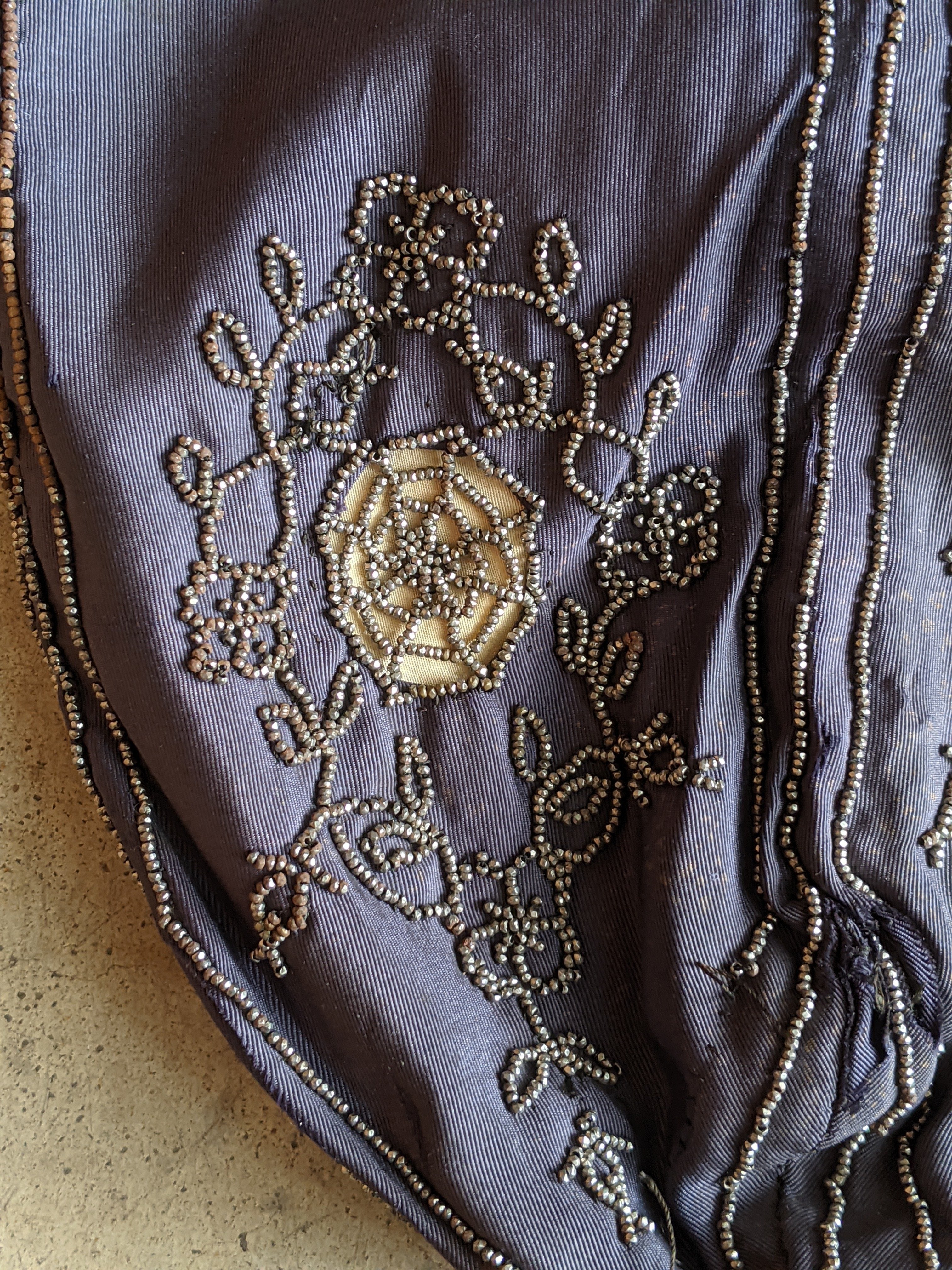 Turn of the Century Spiderweb Purse