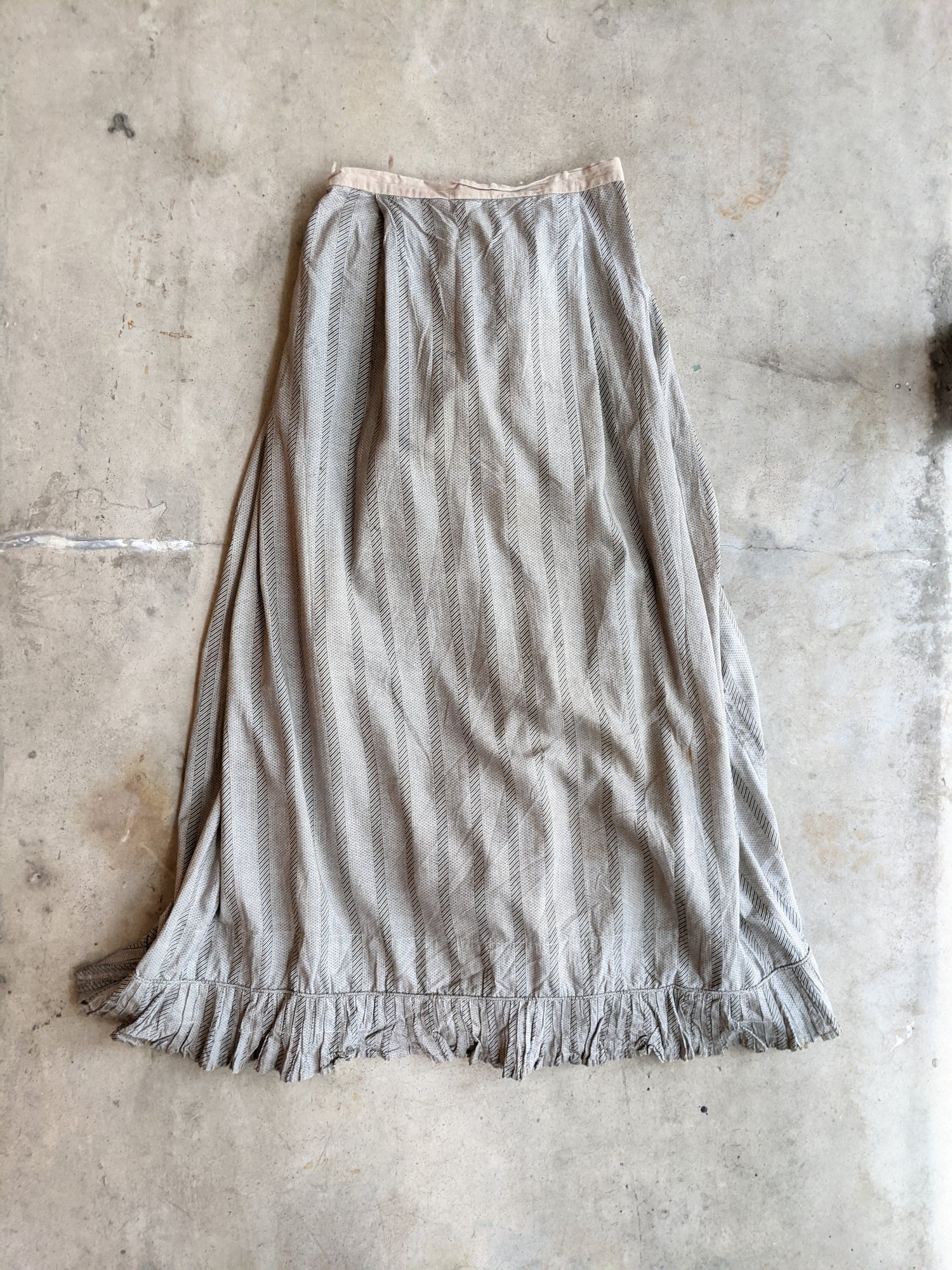 1890s-1900s Cotton Petticoat