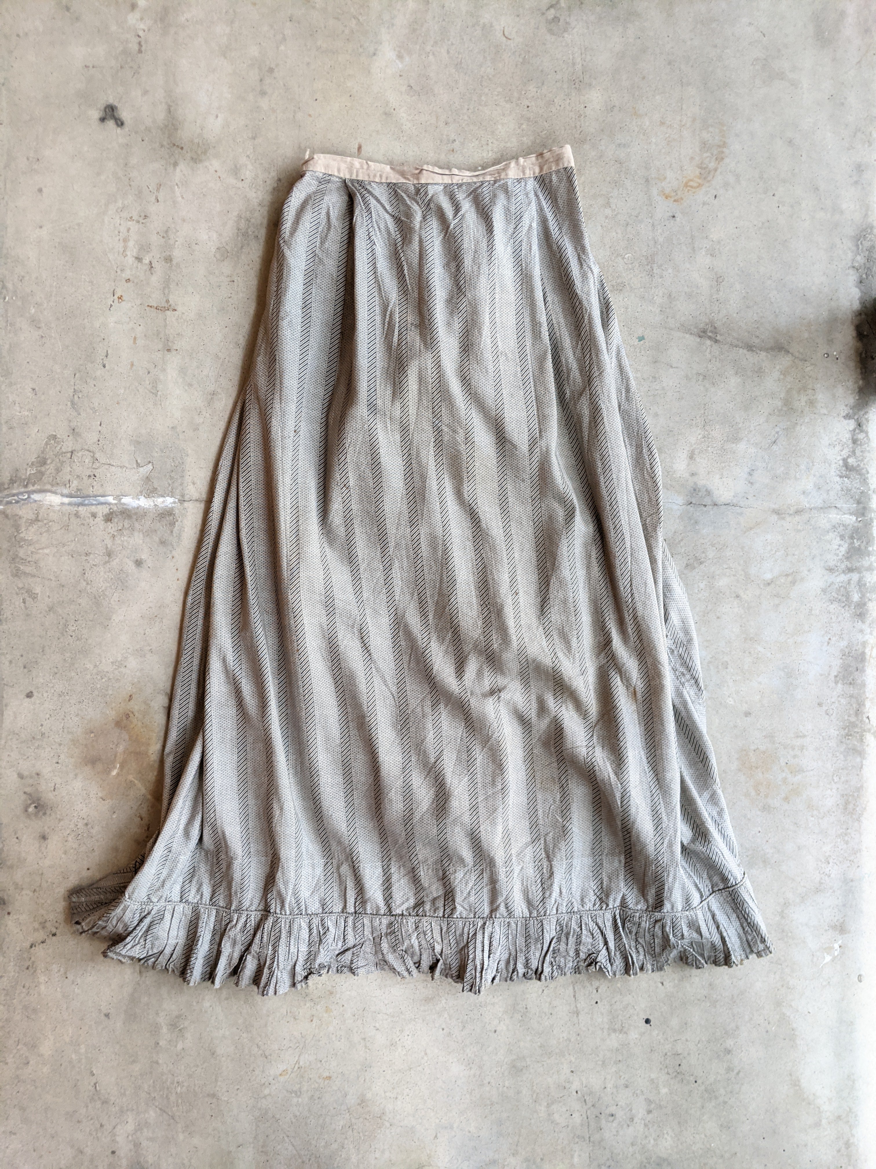 1890s-1900s Cotton Petticoat