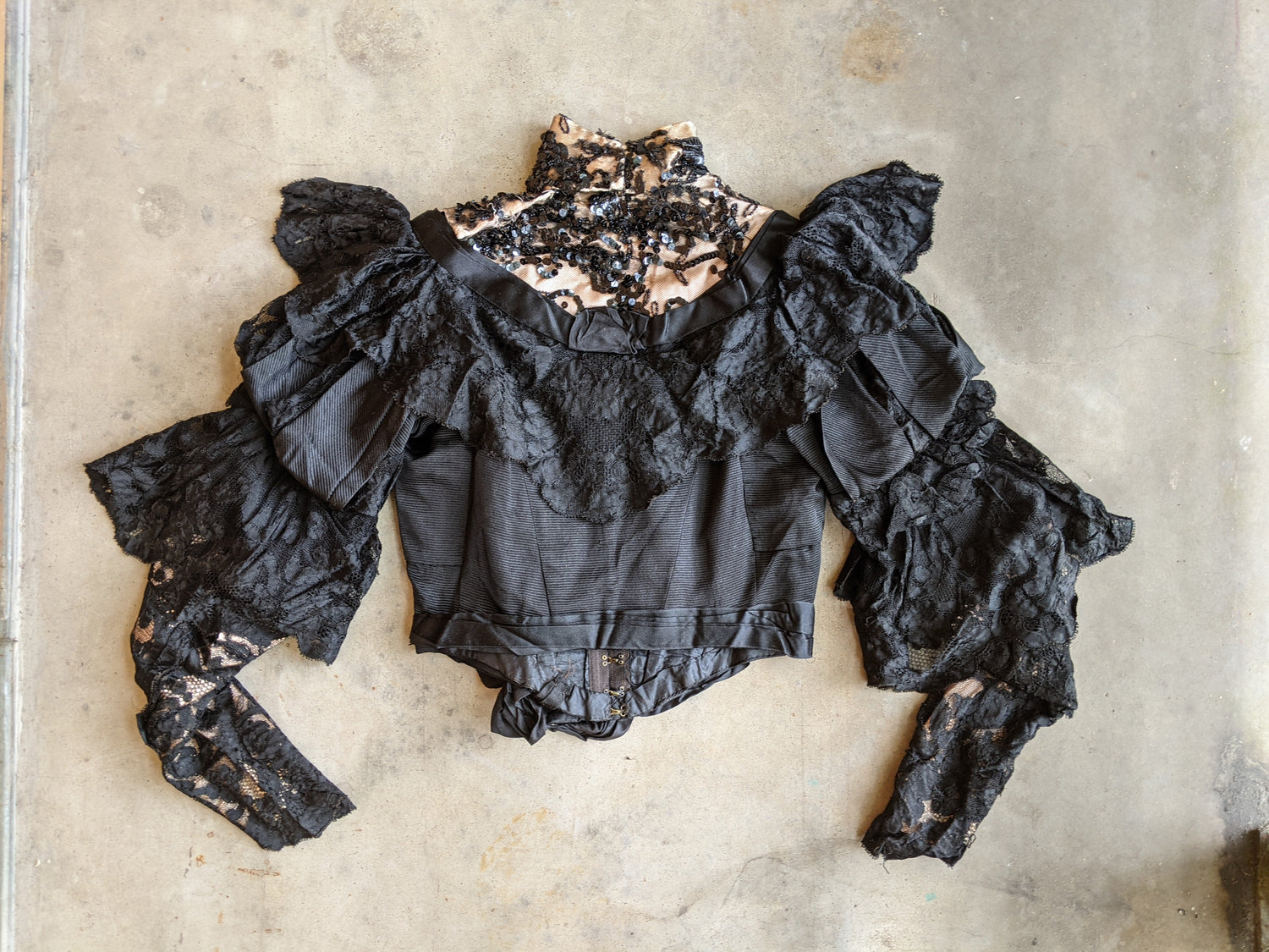 1900s Sequined Bodice