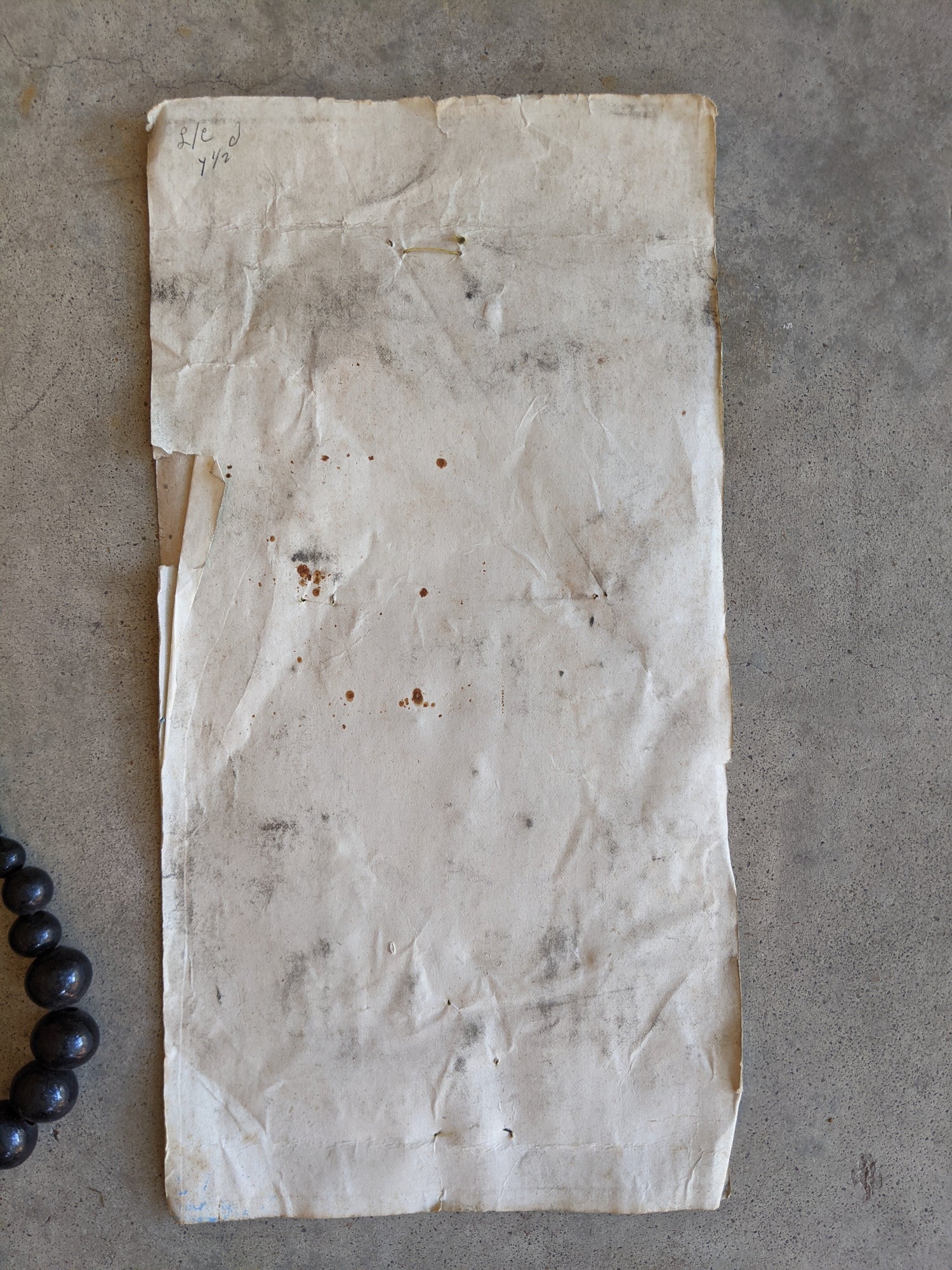 19th C. Faux Jet Necklace | Deadstock