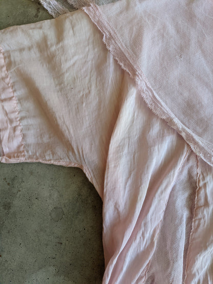 1910s Pink Cotton Dress