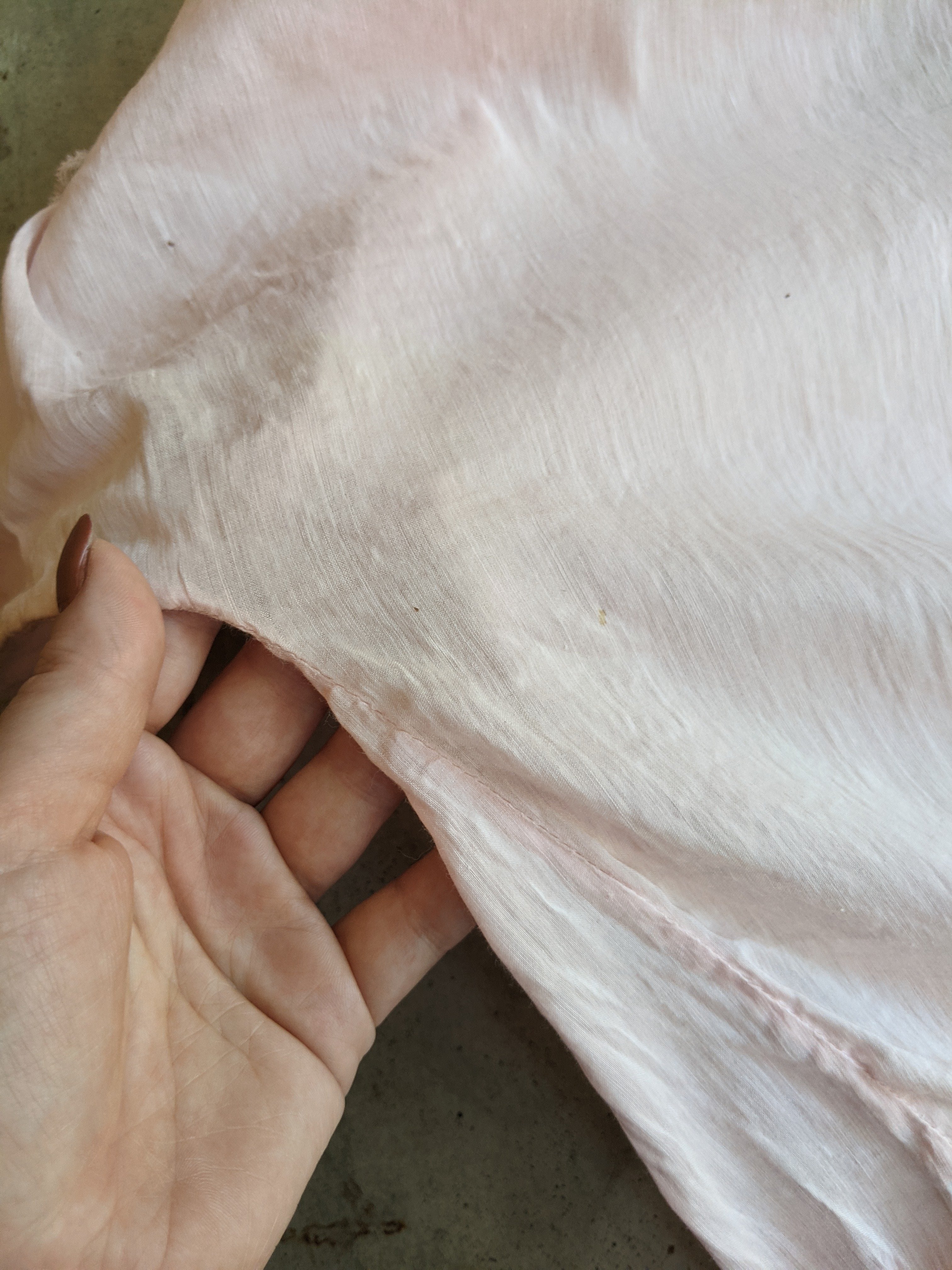1910s Pink Cotton Dress