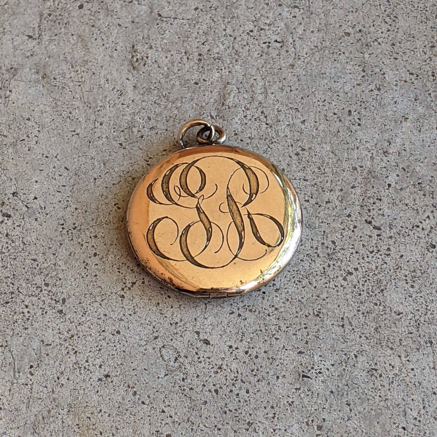 1890s-1900s Grape Motif Mourning Locket